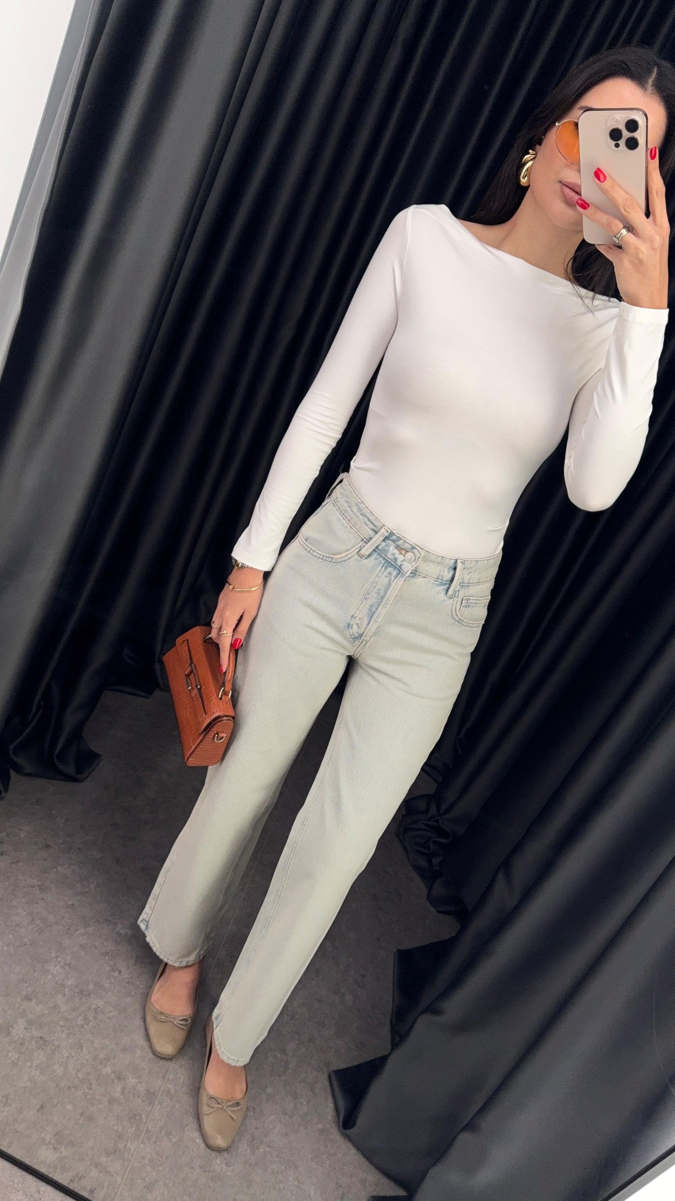 Açık Boyfriend Jean