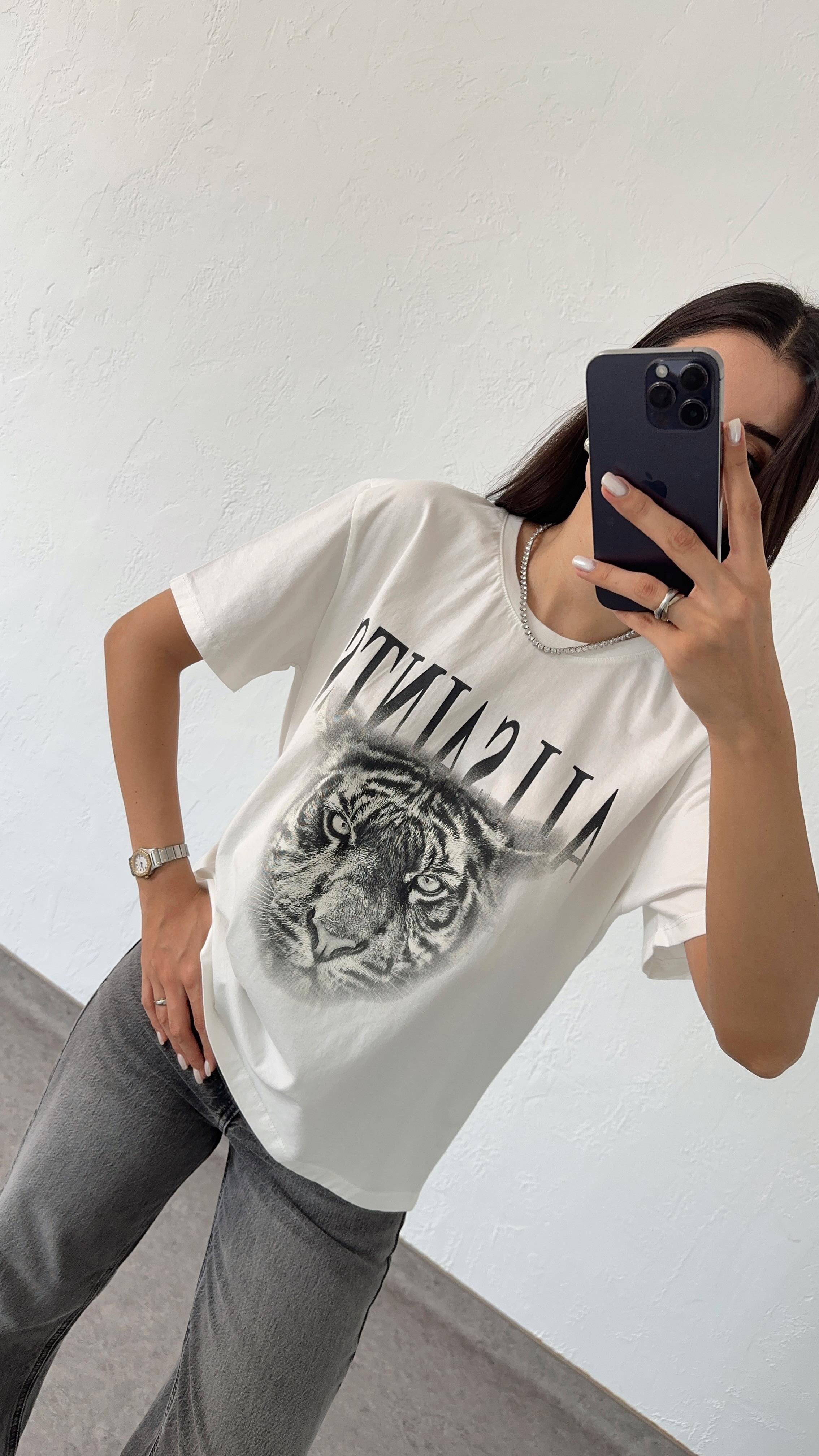 All Beyaz Tshirt