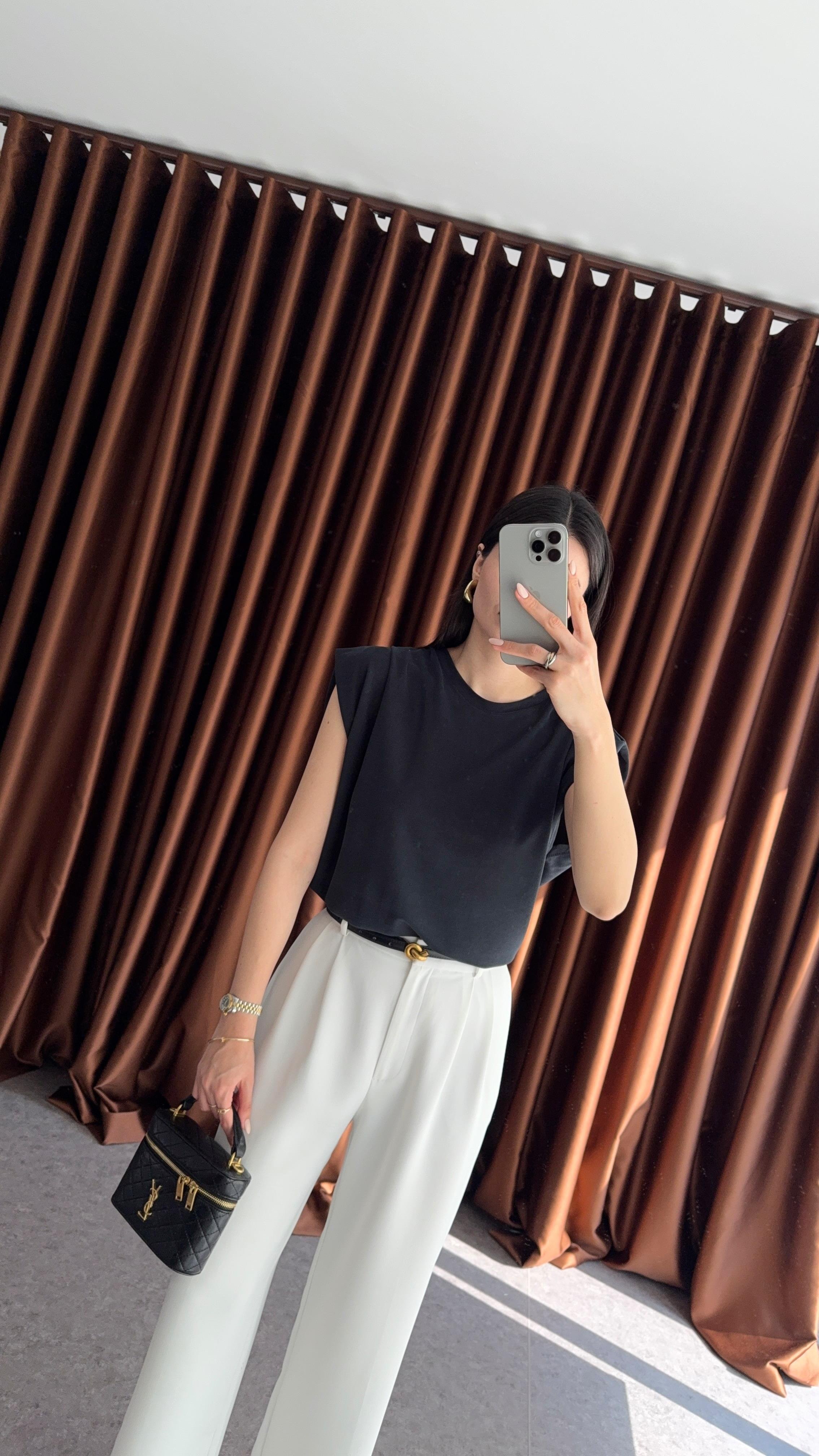 Antrasit Pike Modal Tshirt