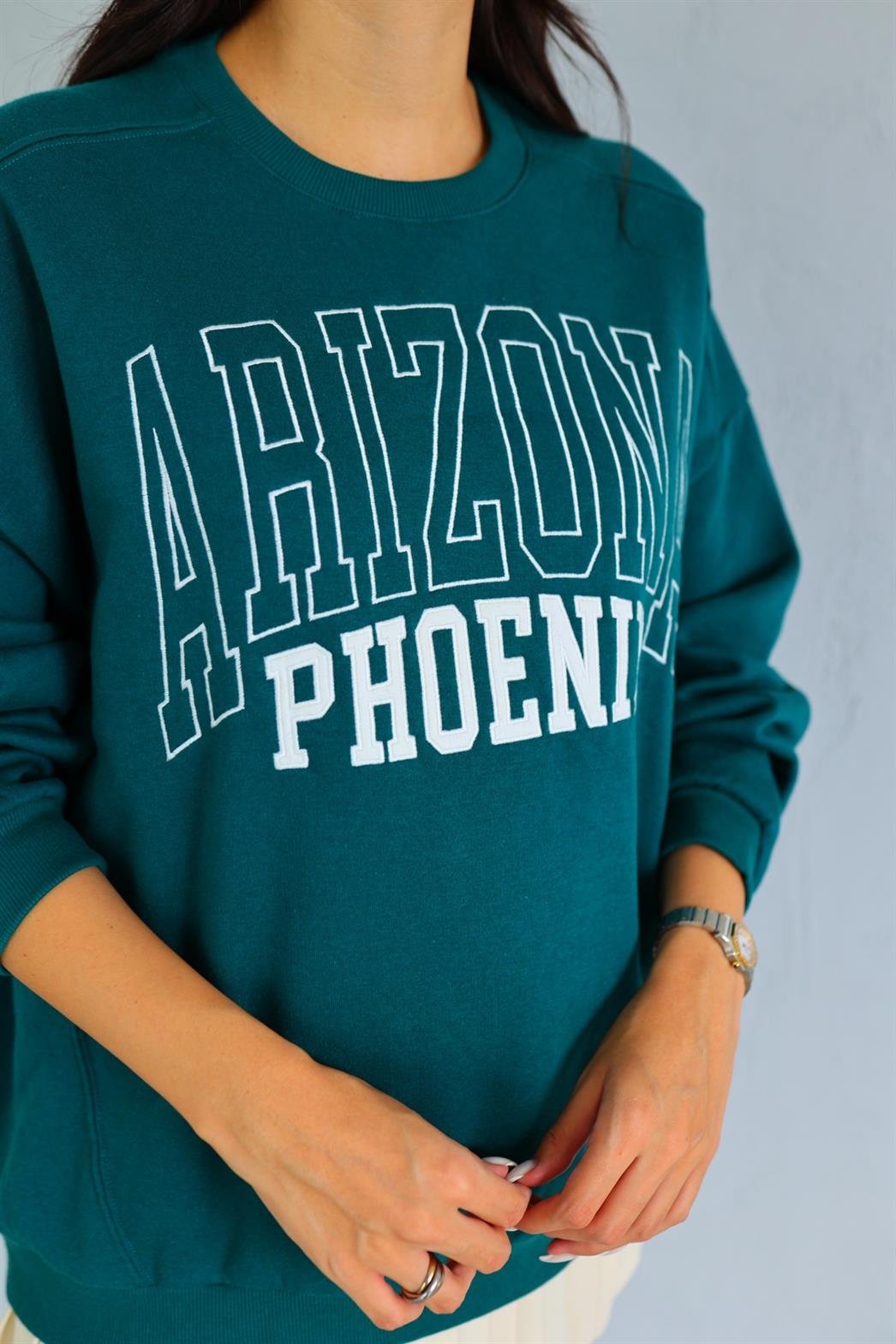 Arizona Üç İplik Lacivert Sweat