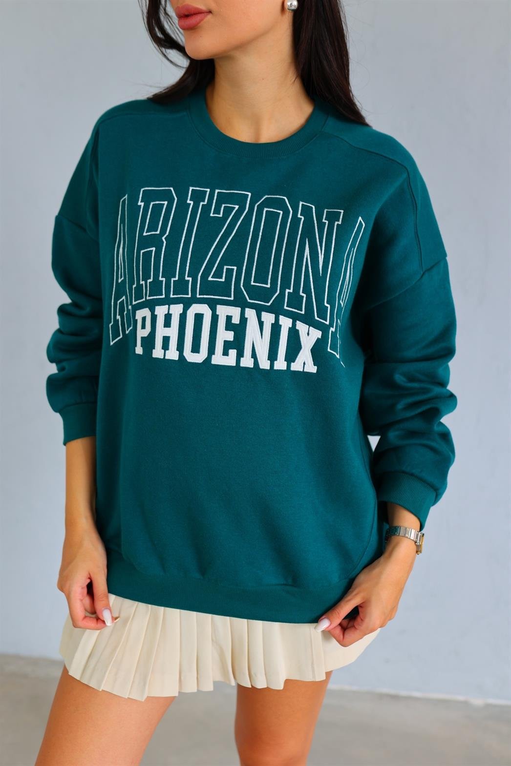 Arizona Üç İplik Lacivert Sweat