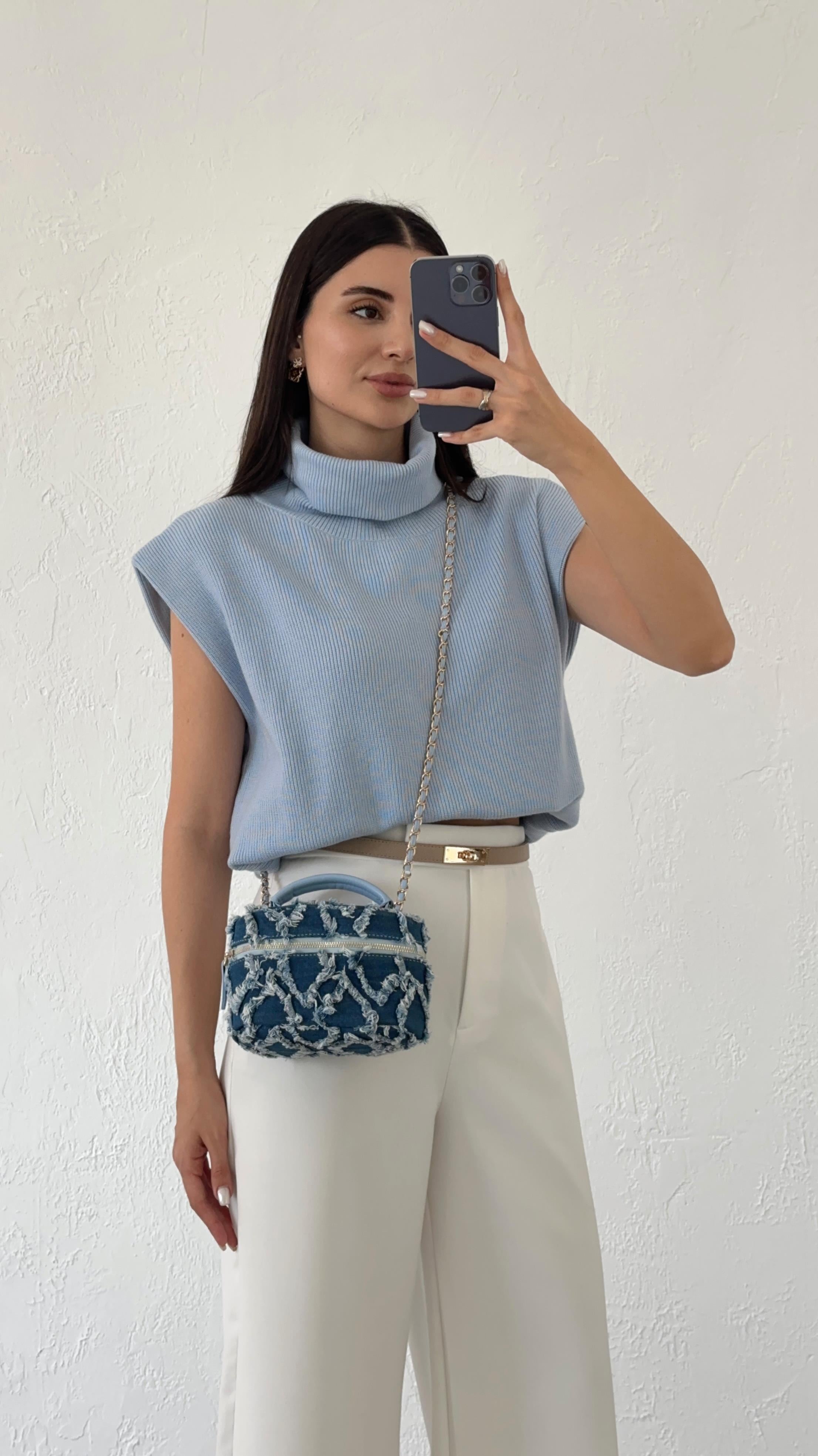 Balıkçı Basic Mavi Triko