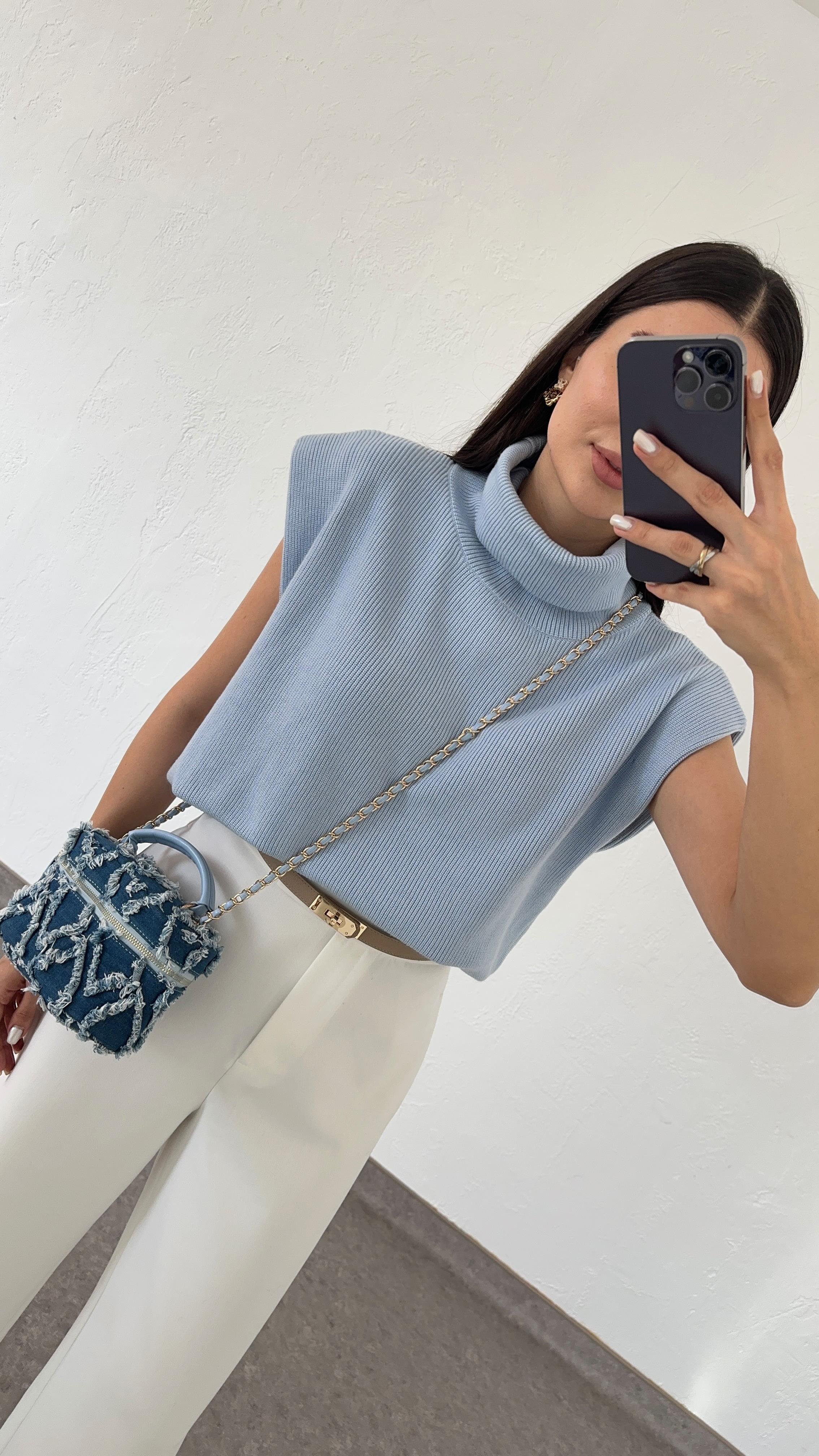 Balıkçı Basic Mavi Triko