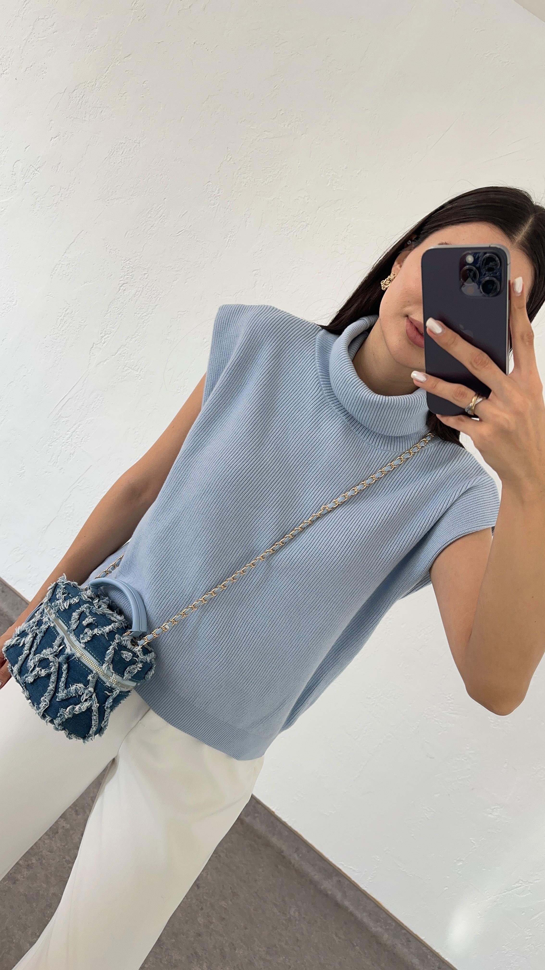 Balıkçı Basic Mavi Triko