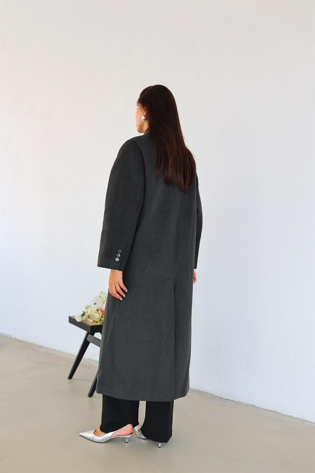 Balıksırtı Model Premium Kaban