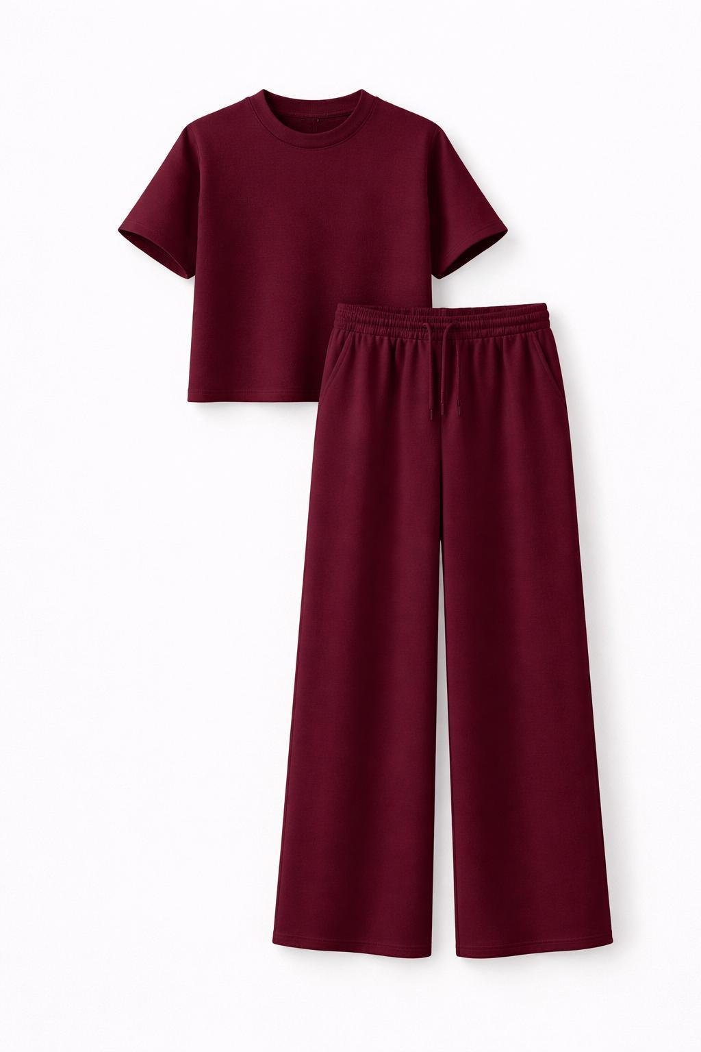 Basic Bordo Modal Takım