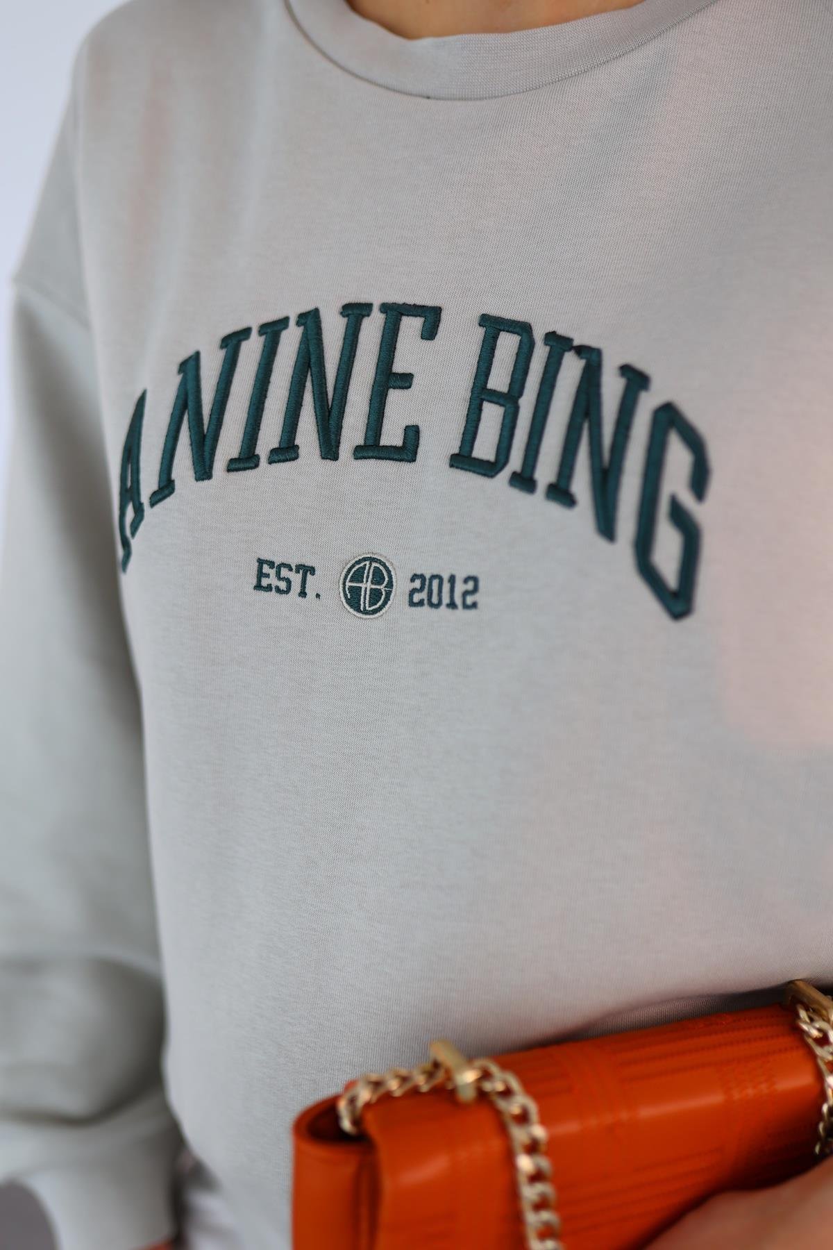 Bing Açık Gri Sweat