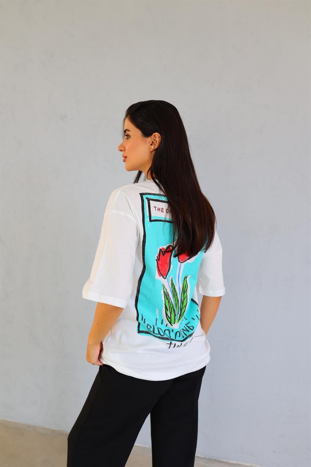 Bloo Beyaz Tshirt