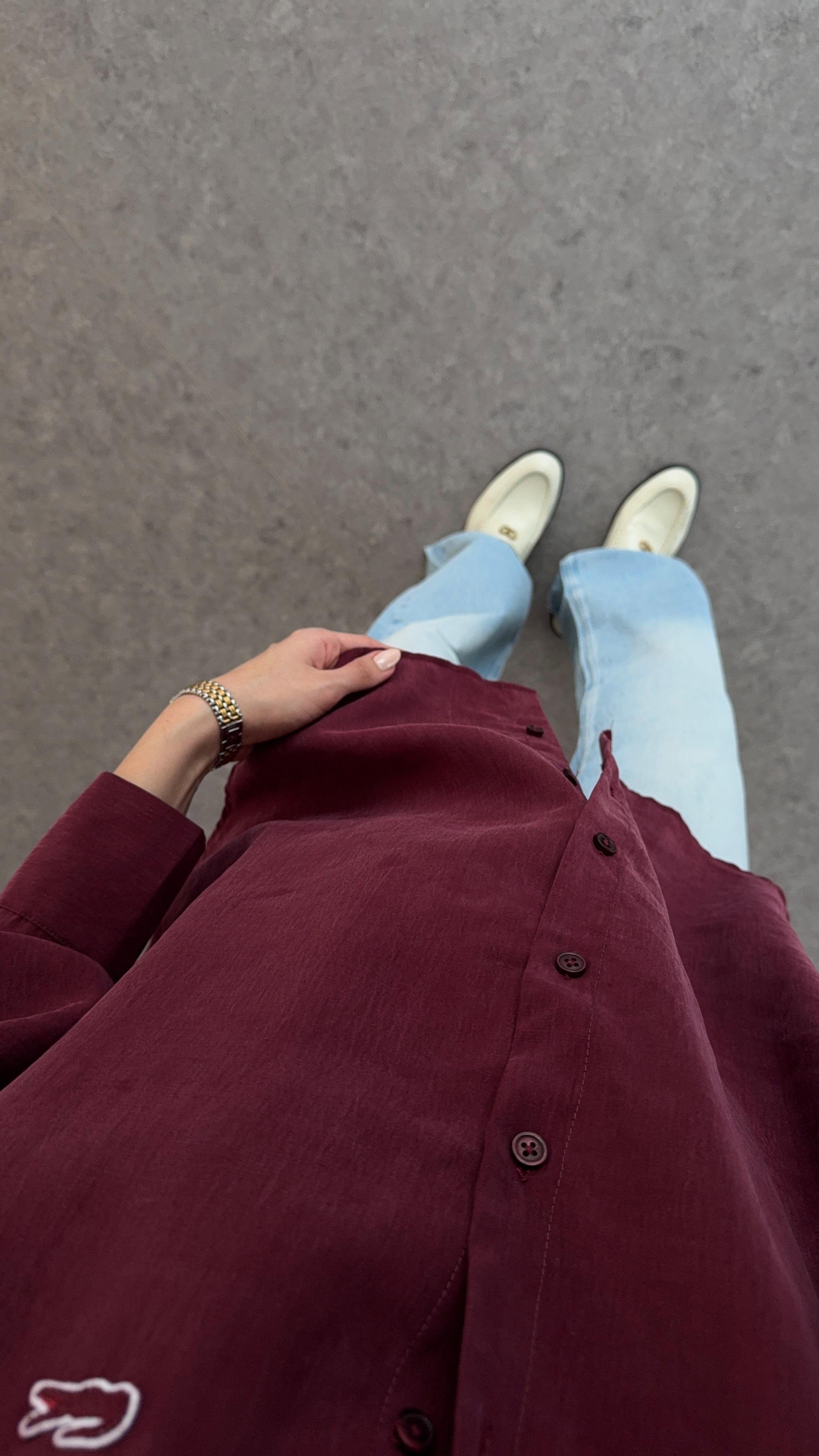 Bordo Gömlek