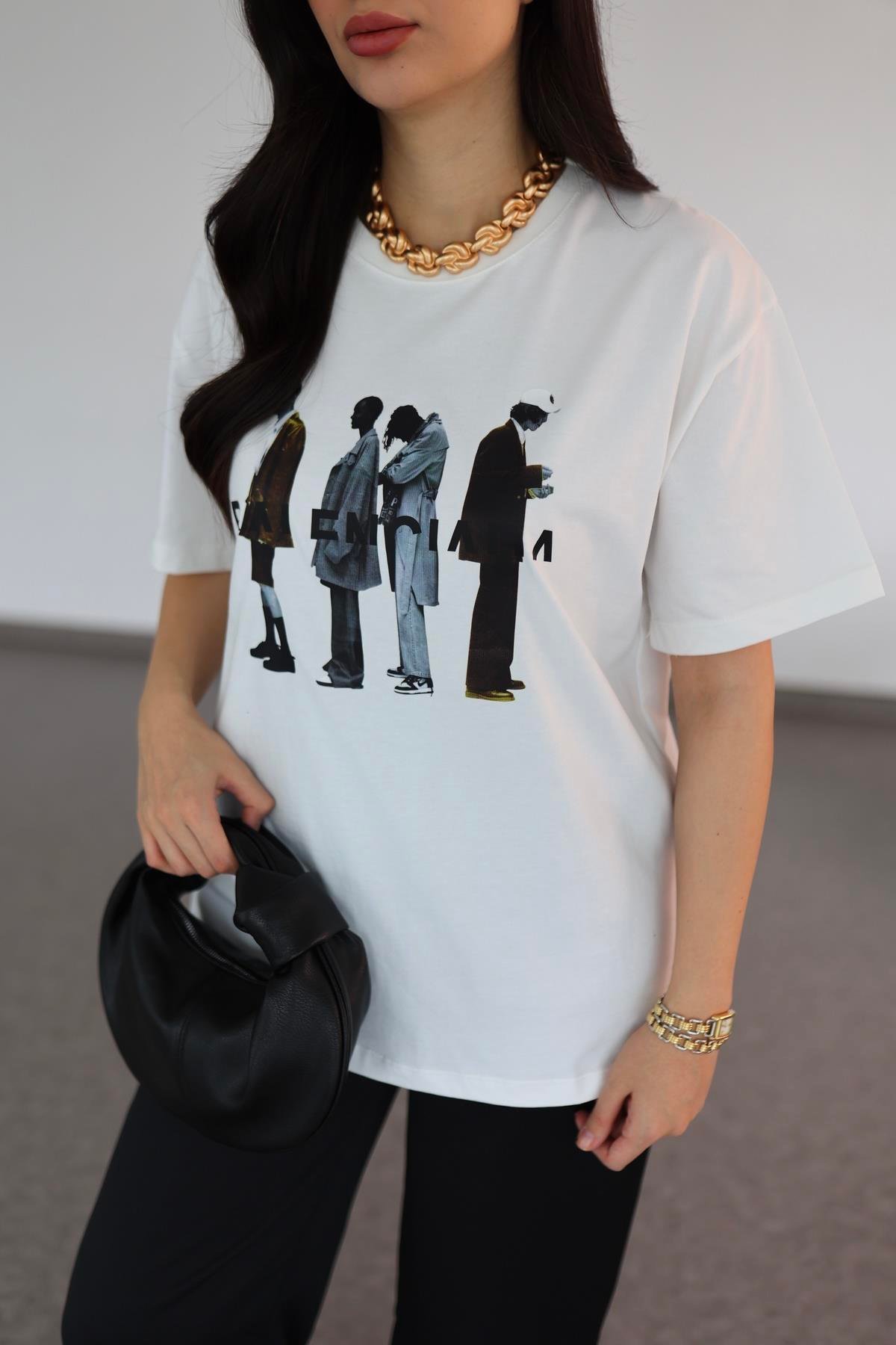 Ciaga Beyaz Tshirt
