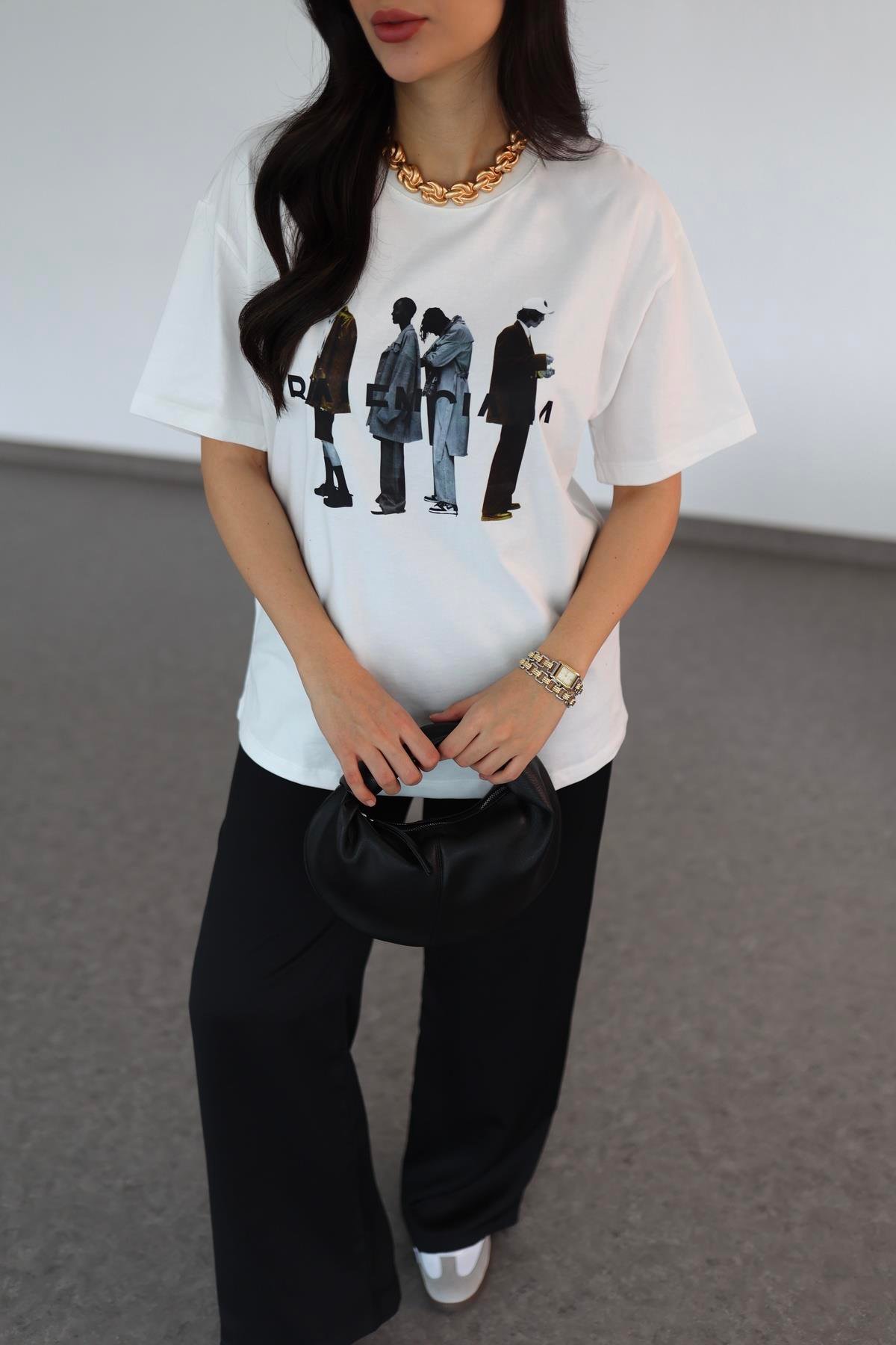 Ciaga Beyaz Tshirt