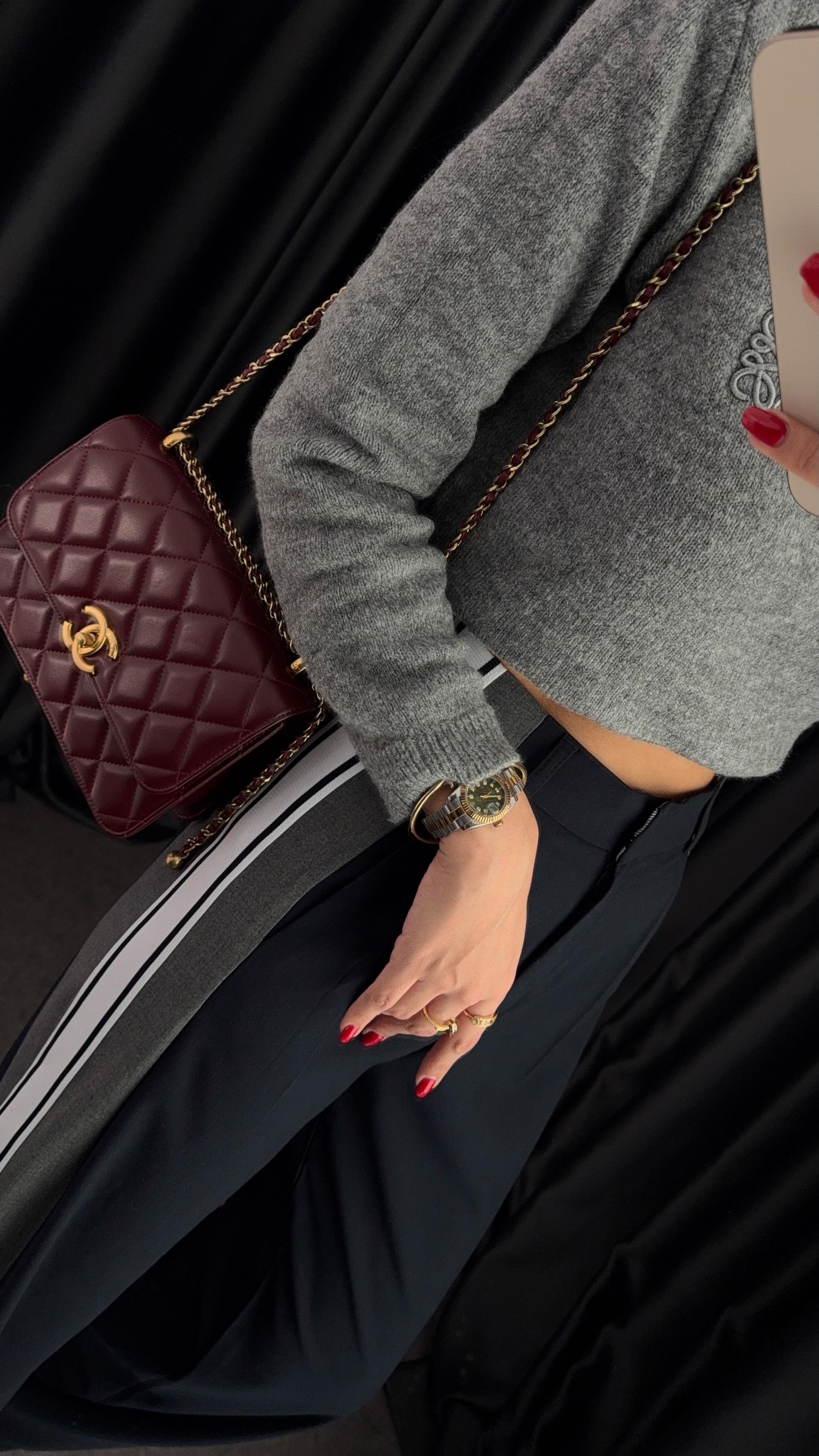 Çizgili Premium Pantolon