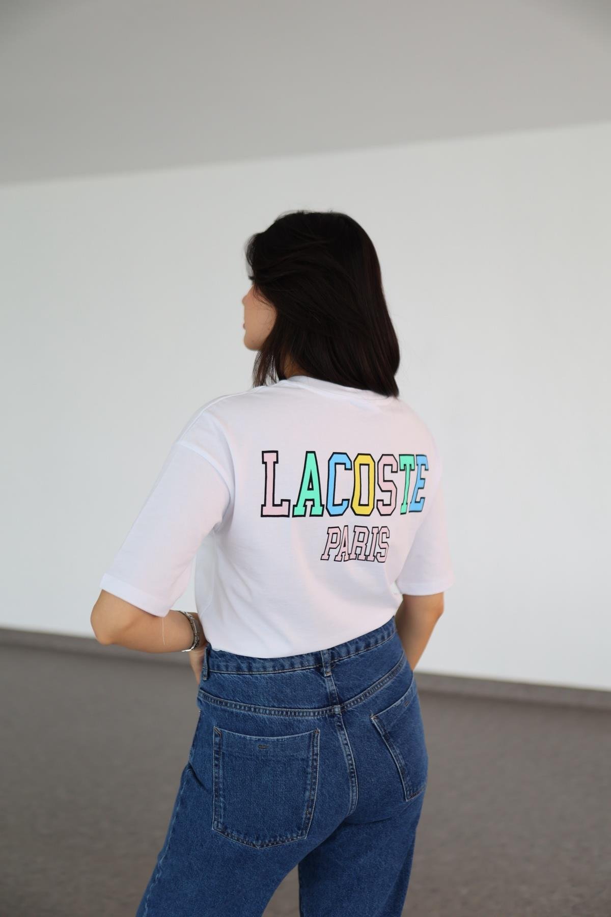 Cost Baskılı Beyaz Tshirt
