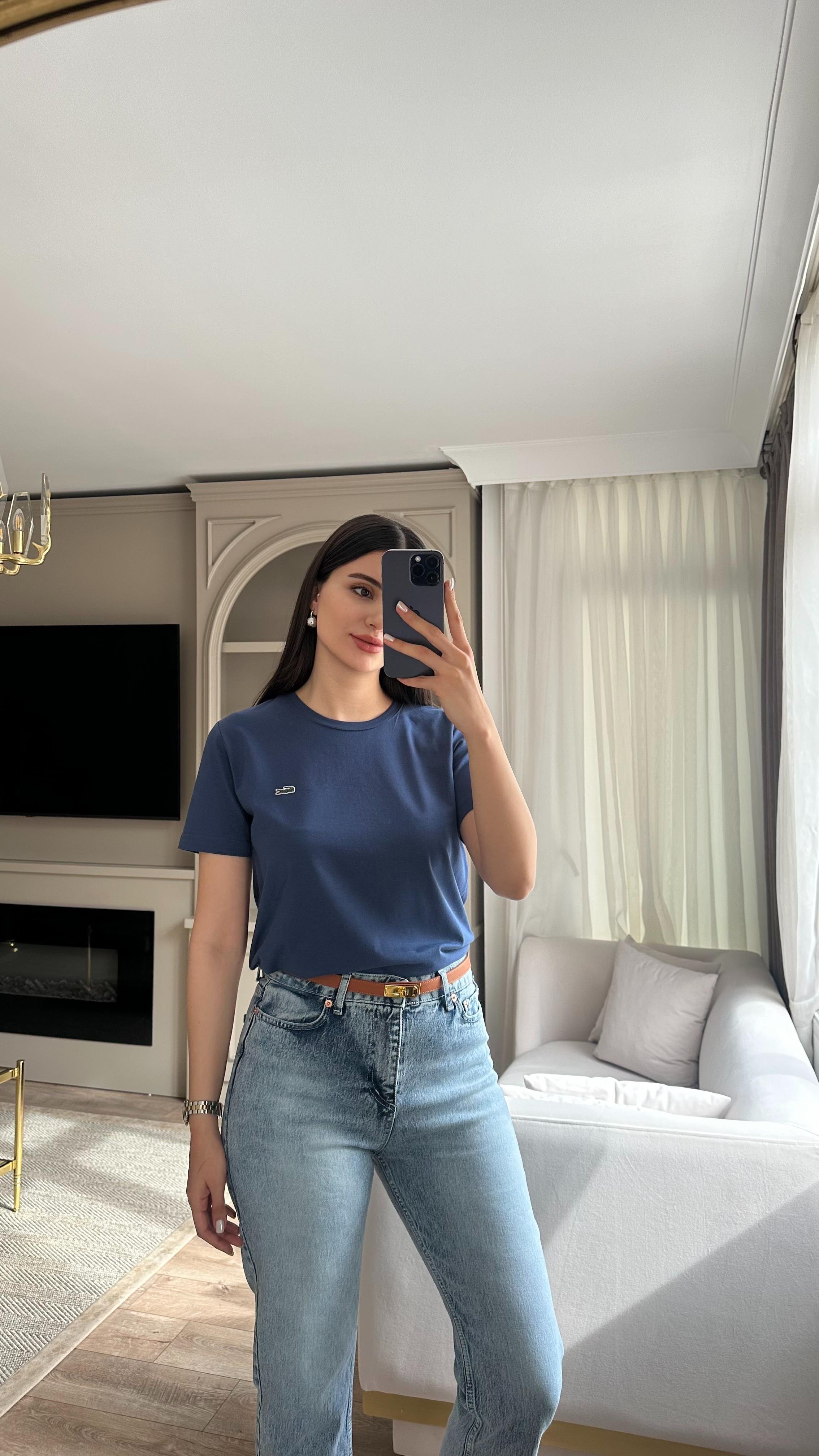 Cost Lacivert Tshirt