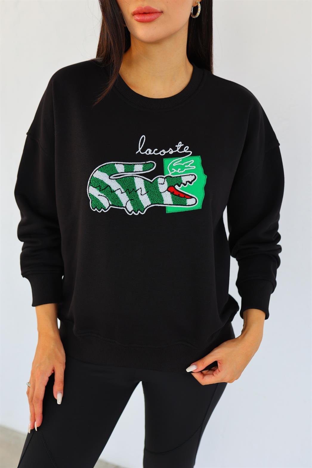 Coste Siyah Sweat