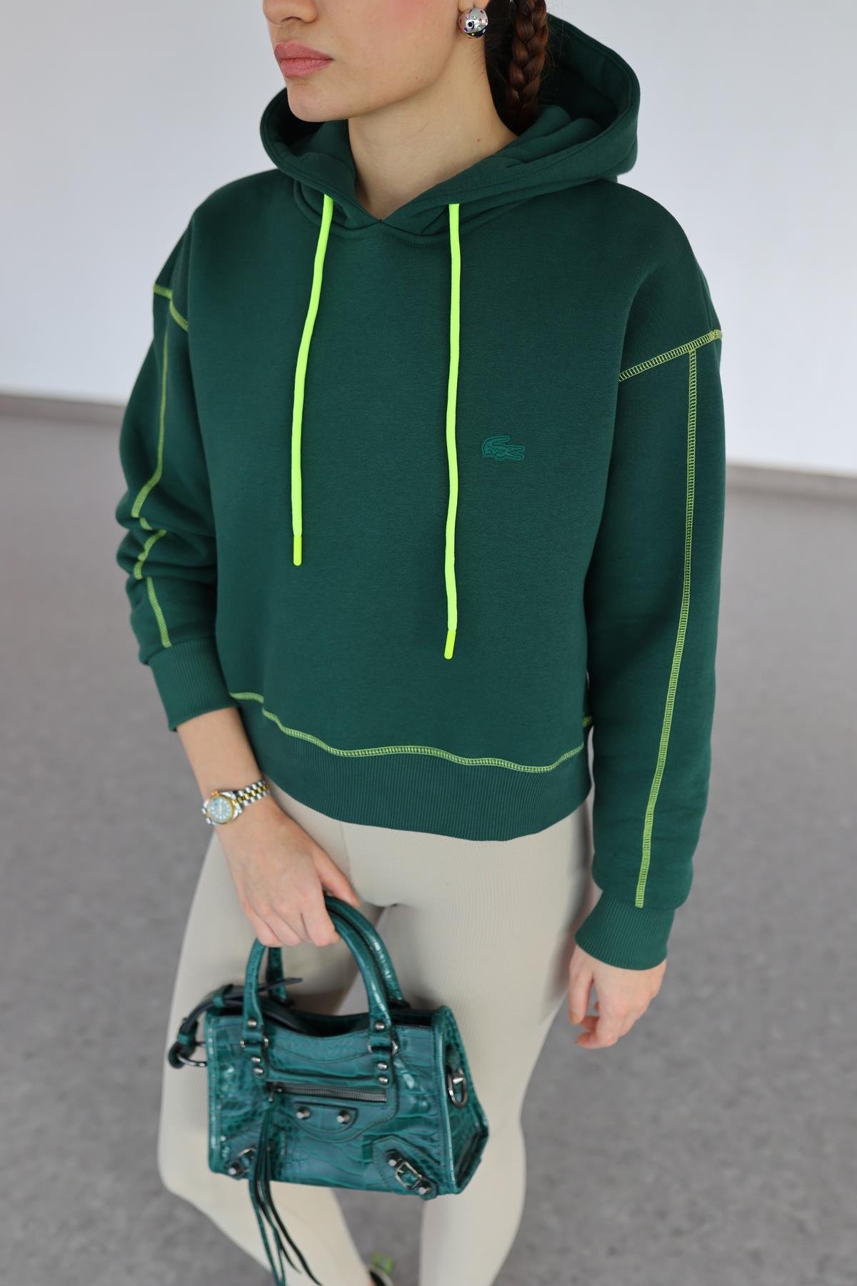 Coste Yeşil Sweatshirt