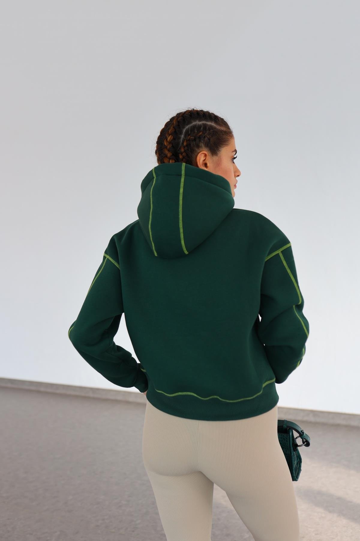 Coste Yeşil Sweatshirt