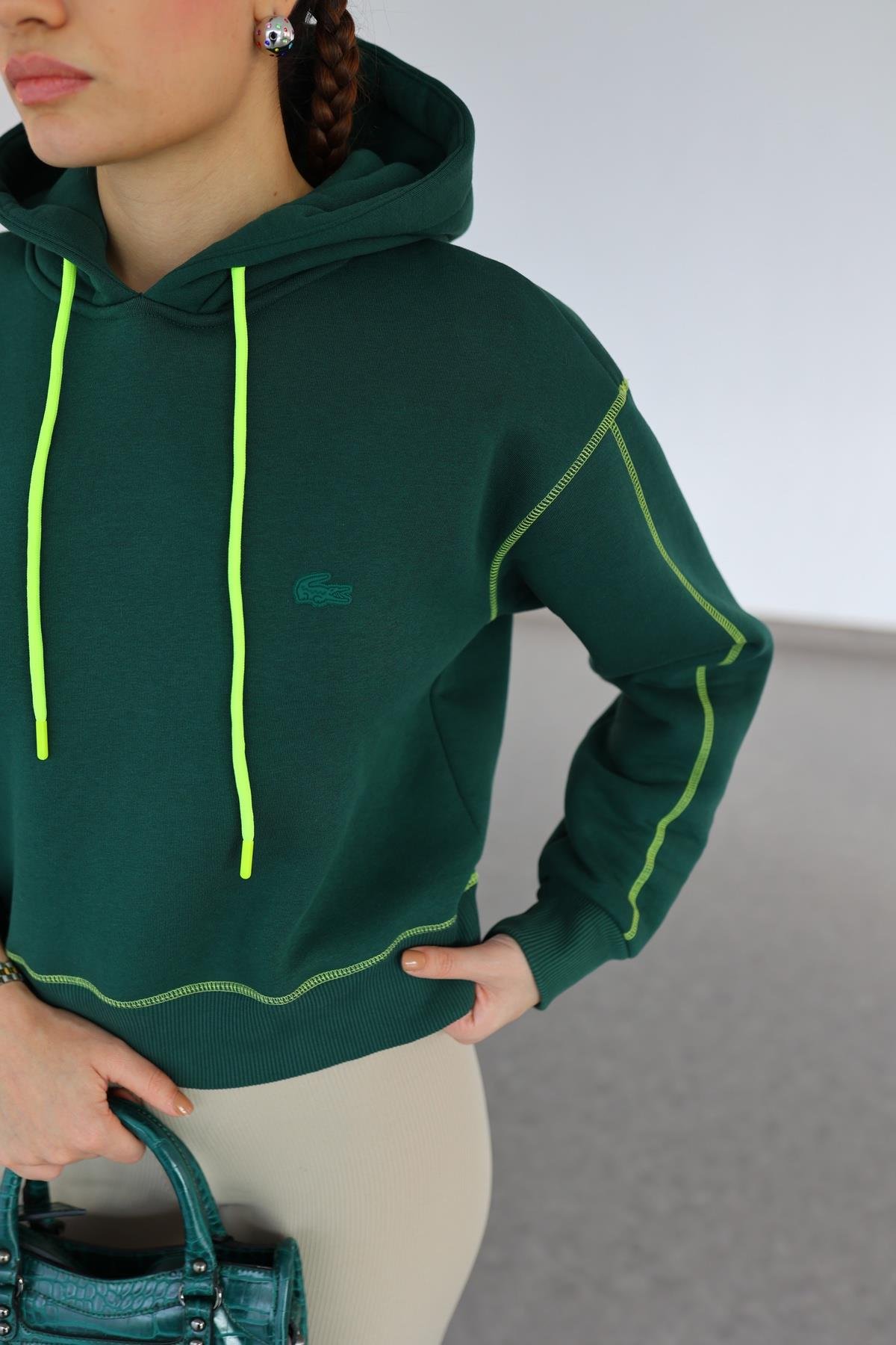 Coste Yeşil Sweatshirt