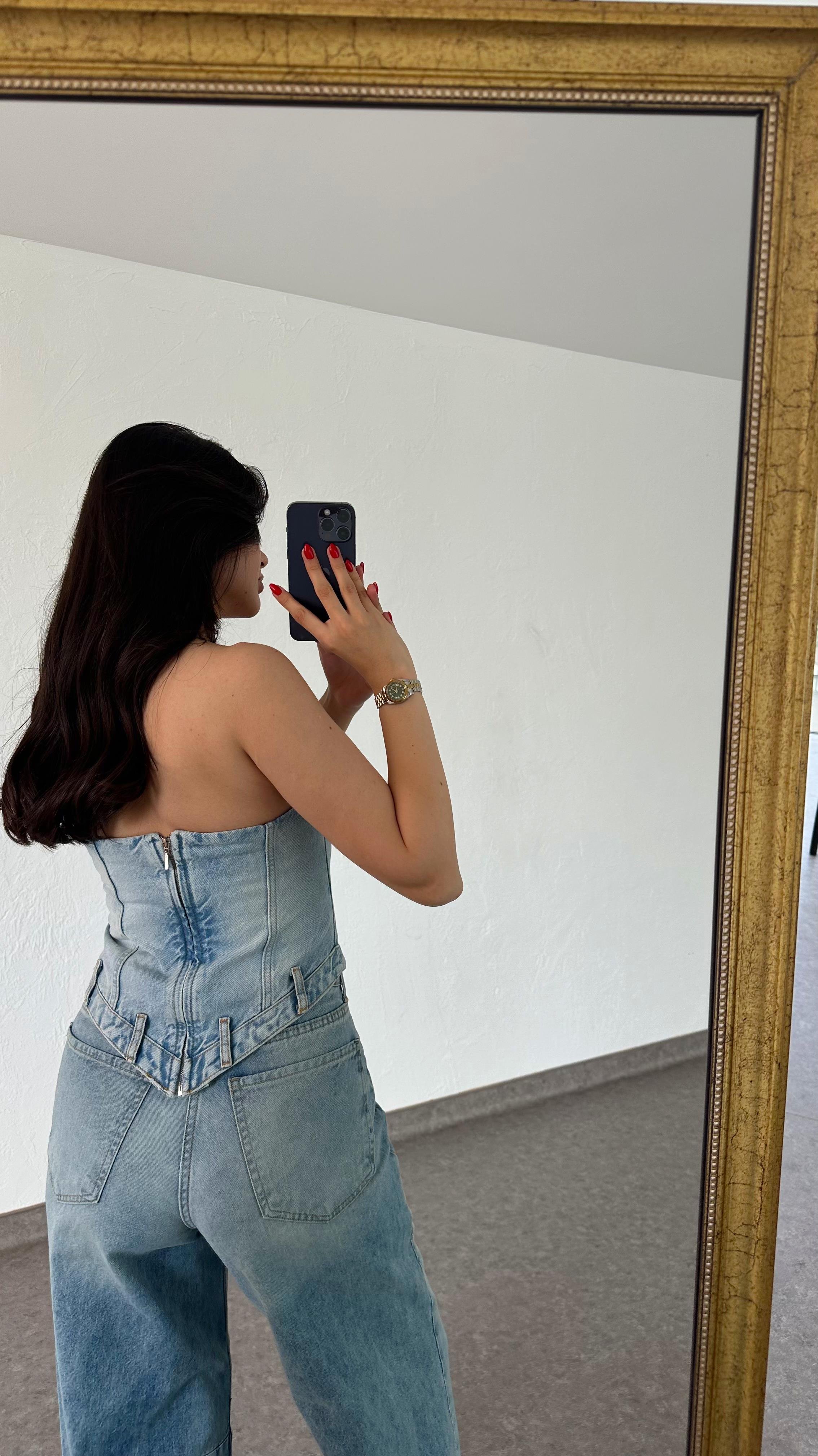 Denim Büstiyer