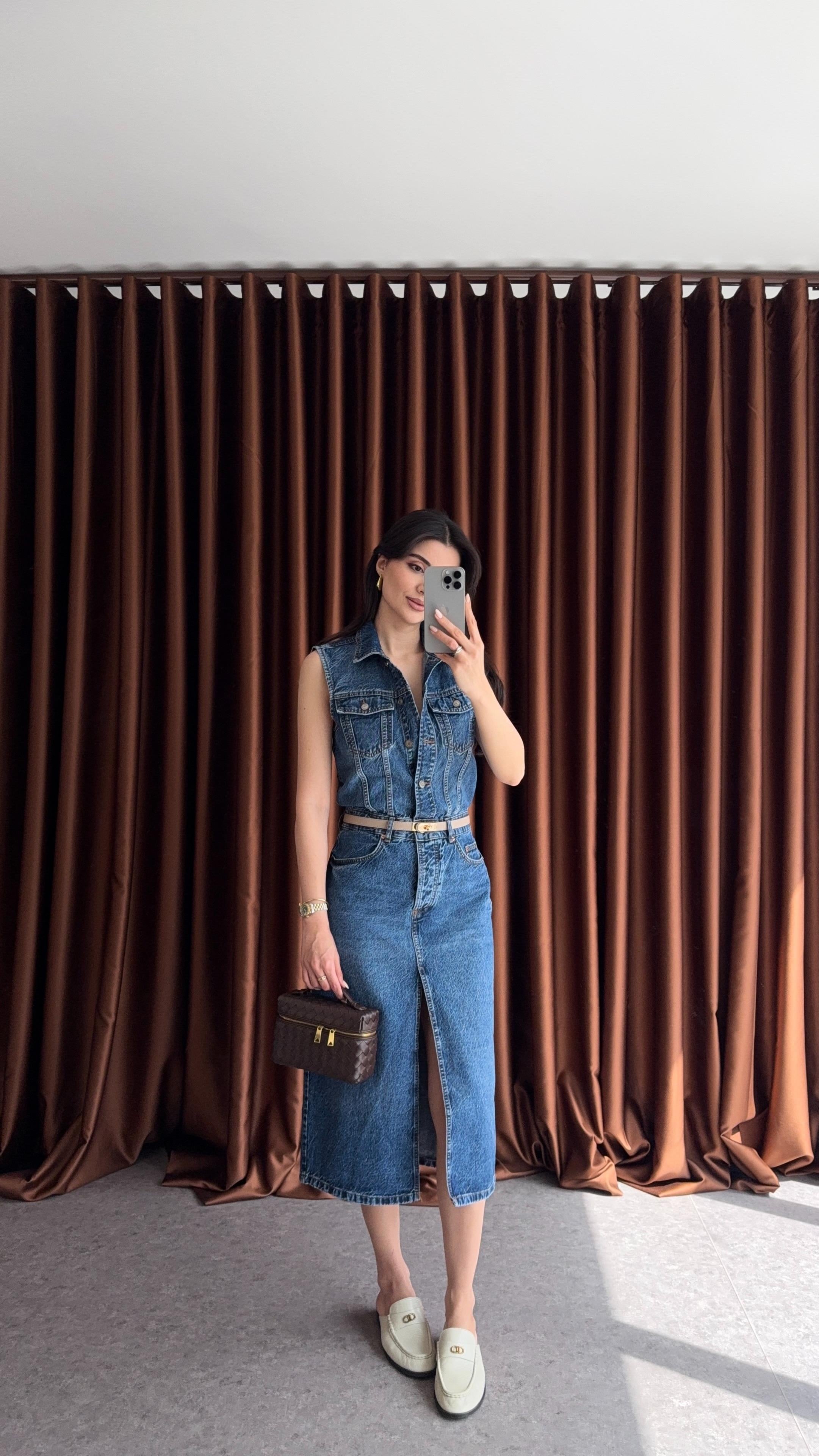 Denim Elbise