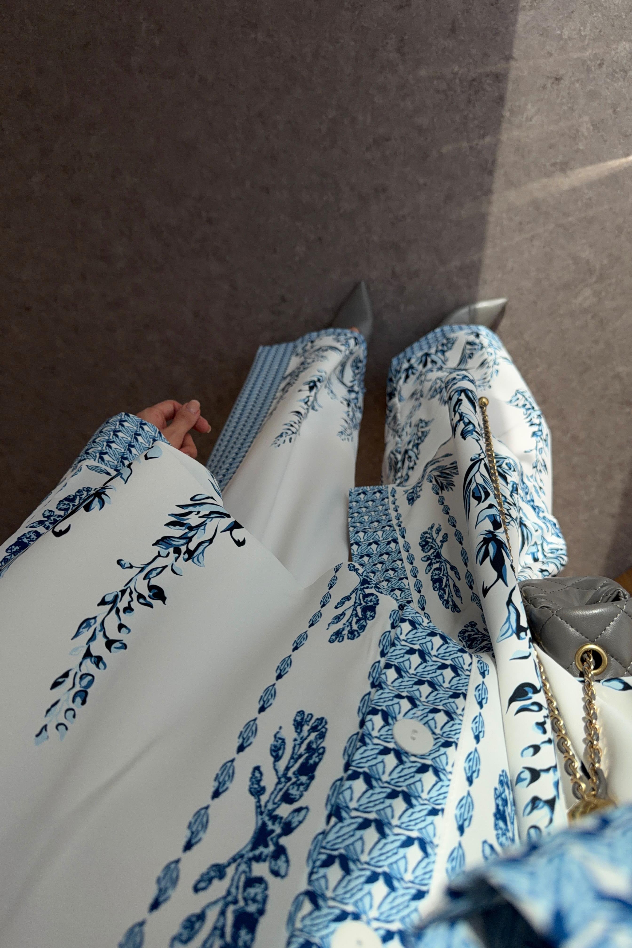 Desenli Azure İkili Takım