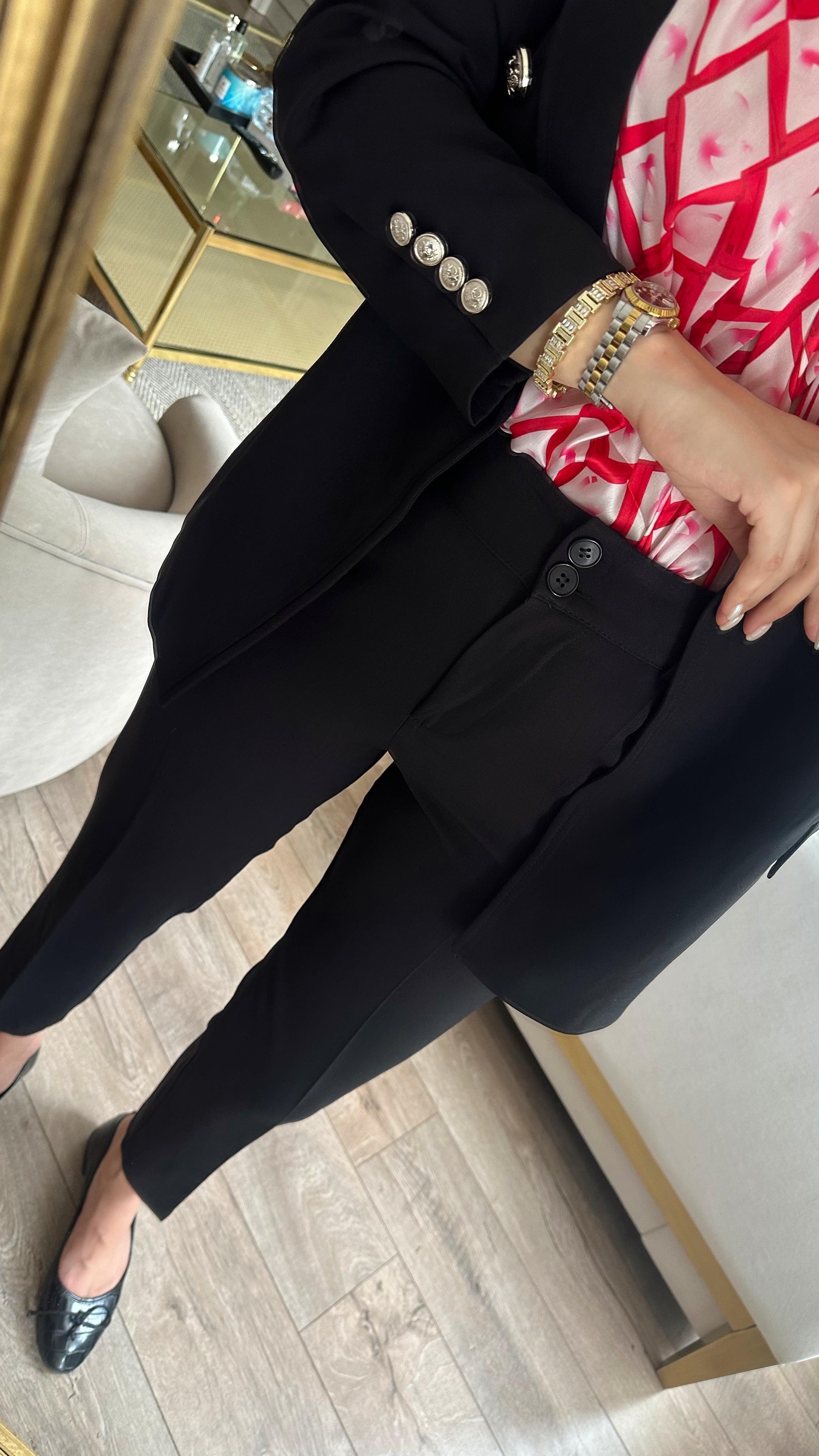 Fit Siyah İkili Takım