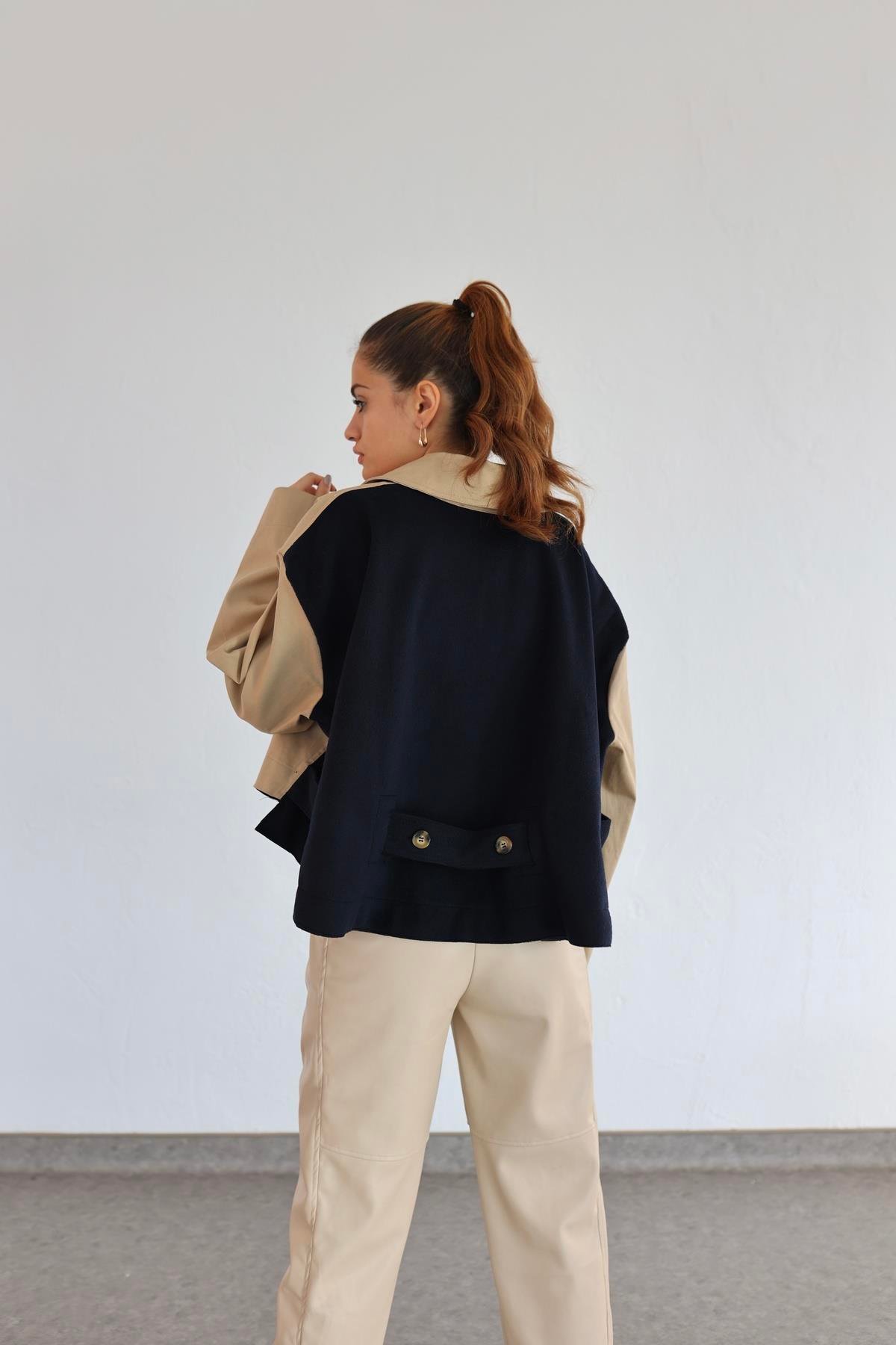 Gabardin Kaşe Ceket