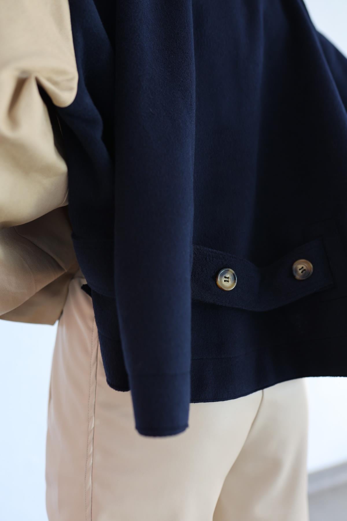 Gabardin Kaşe Ceket