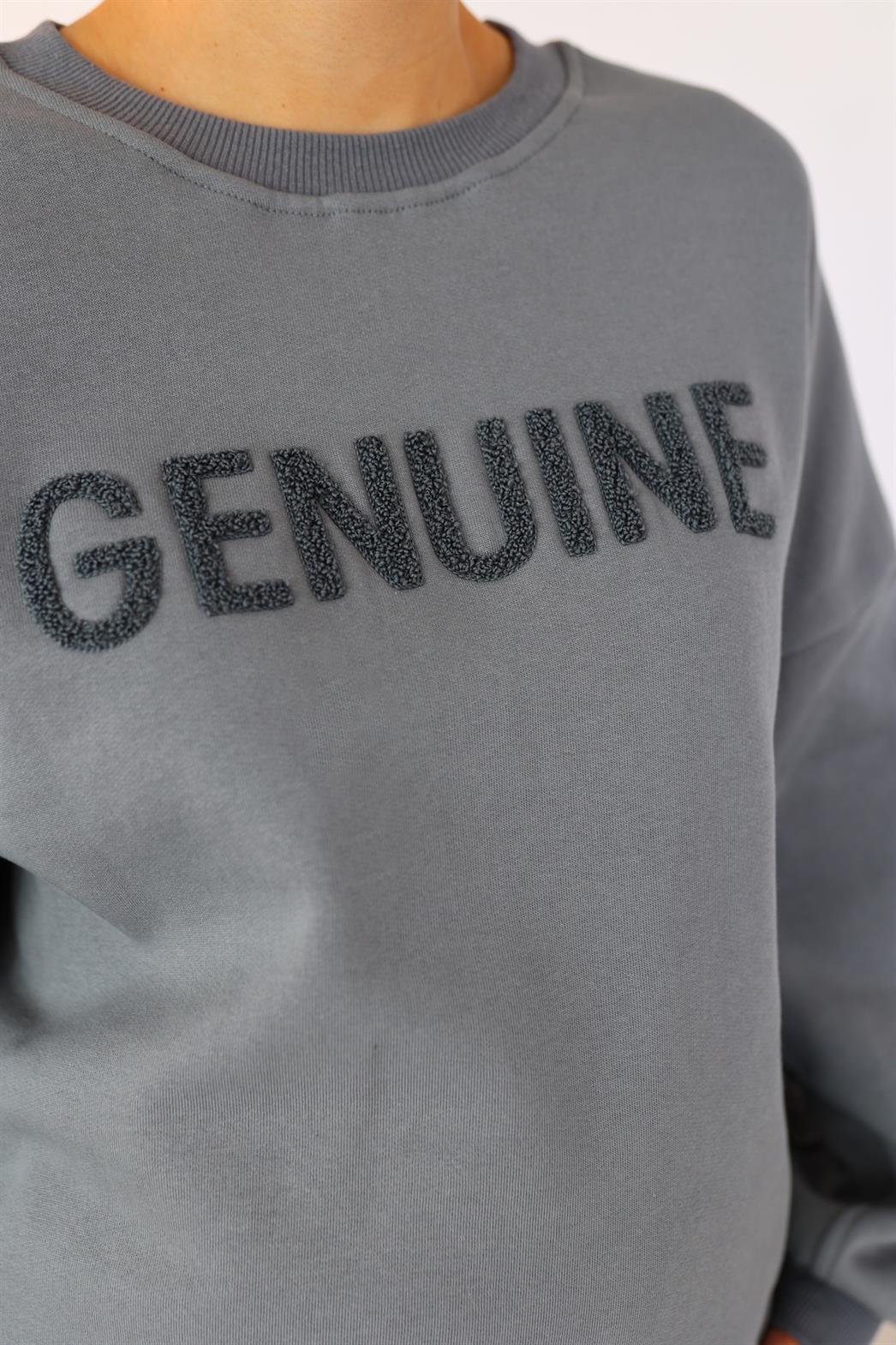 Genuine Gri Sweat