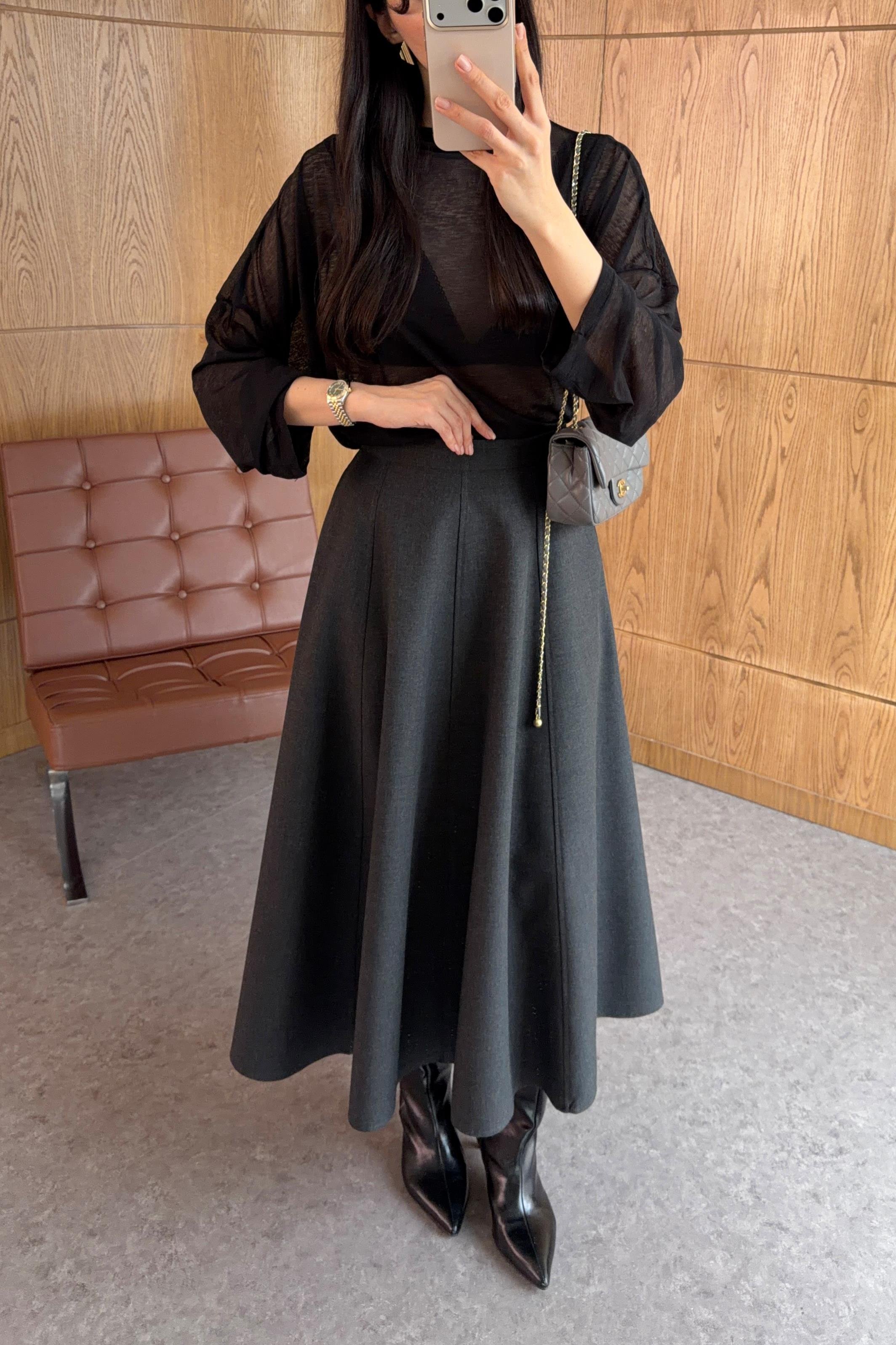 Godeli Antrasit Etek