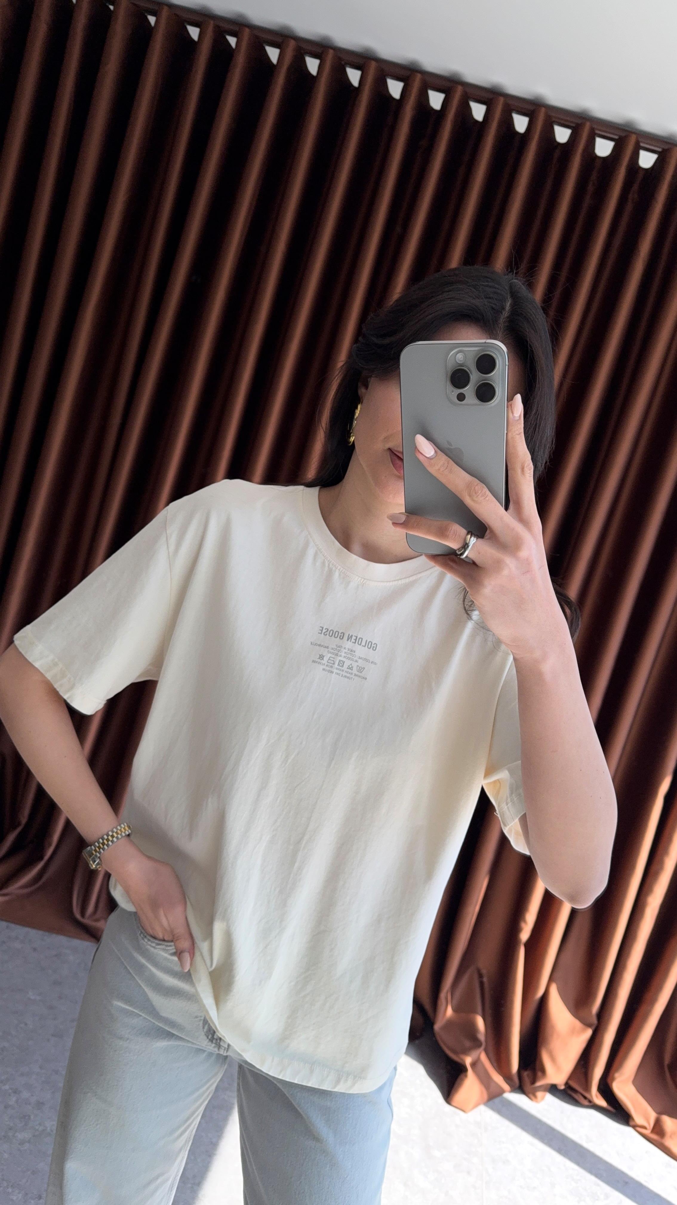Goose Ekru Tshirt