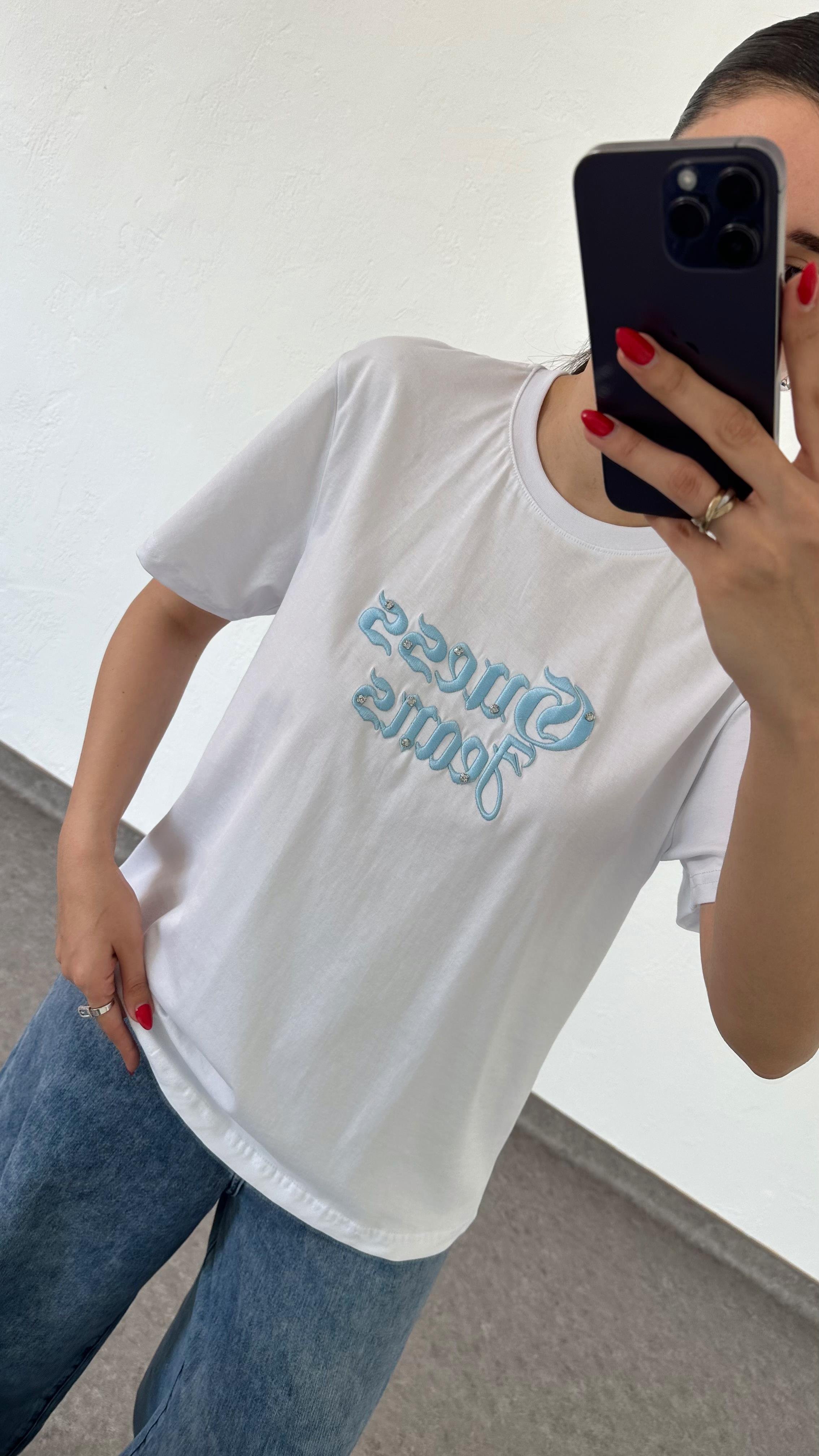 Gue Beyaz Tshirt