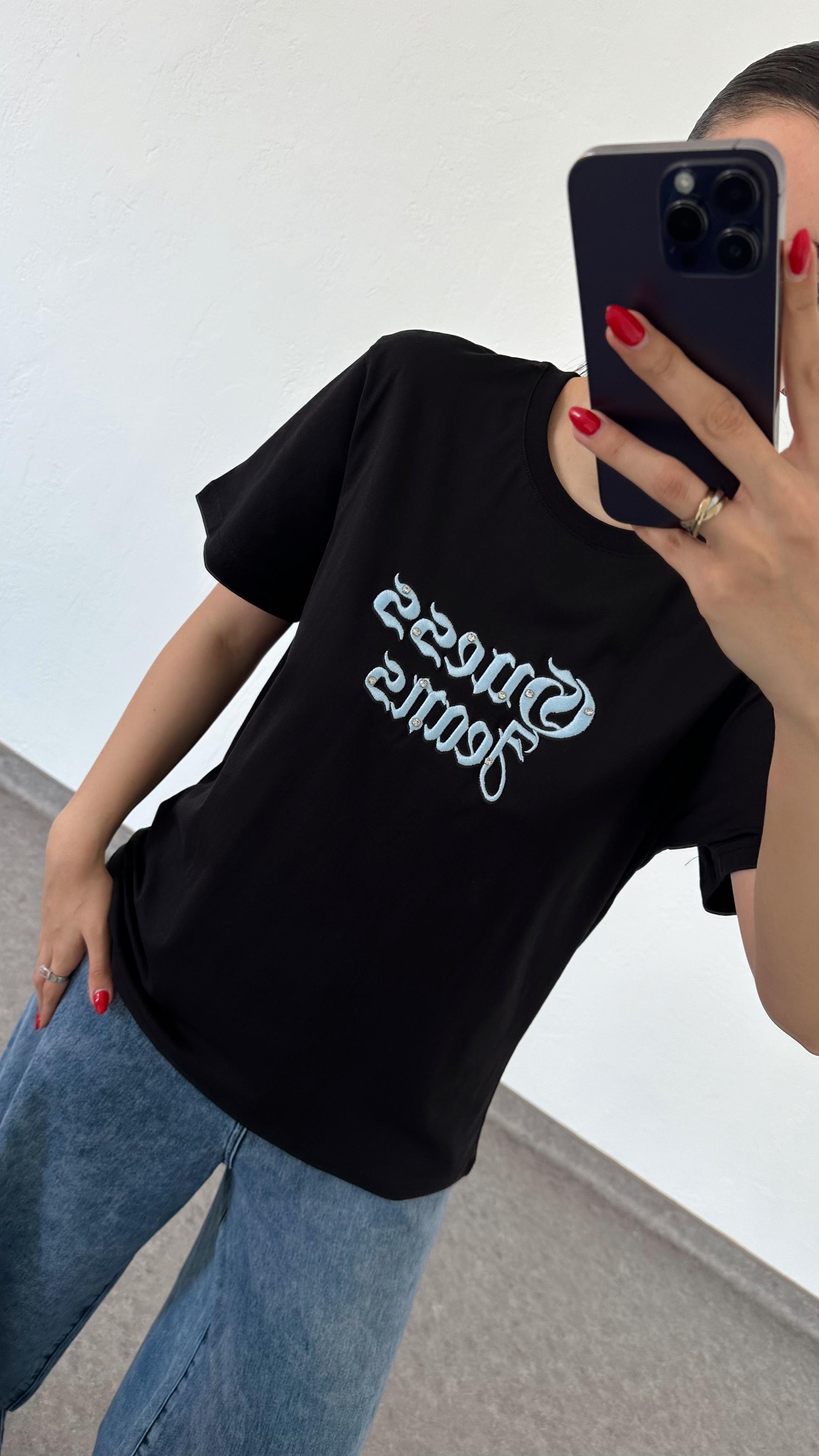 Gue Siyah Tshirt