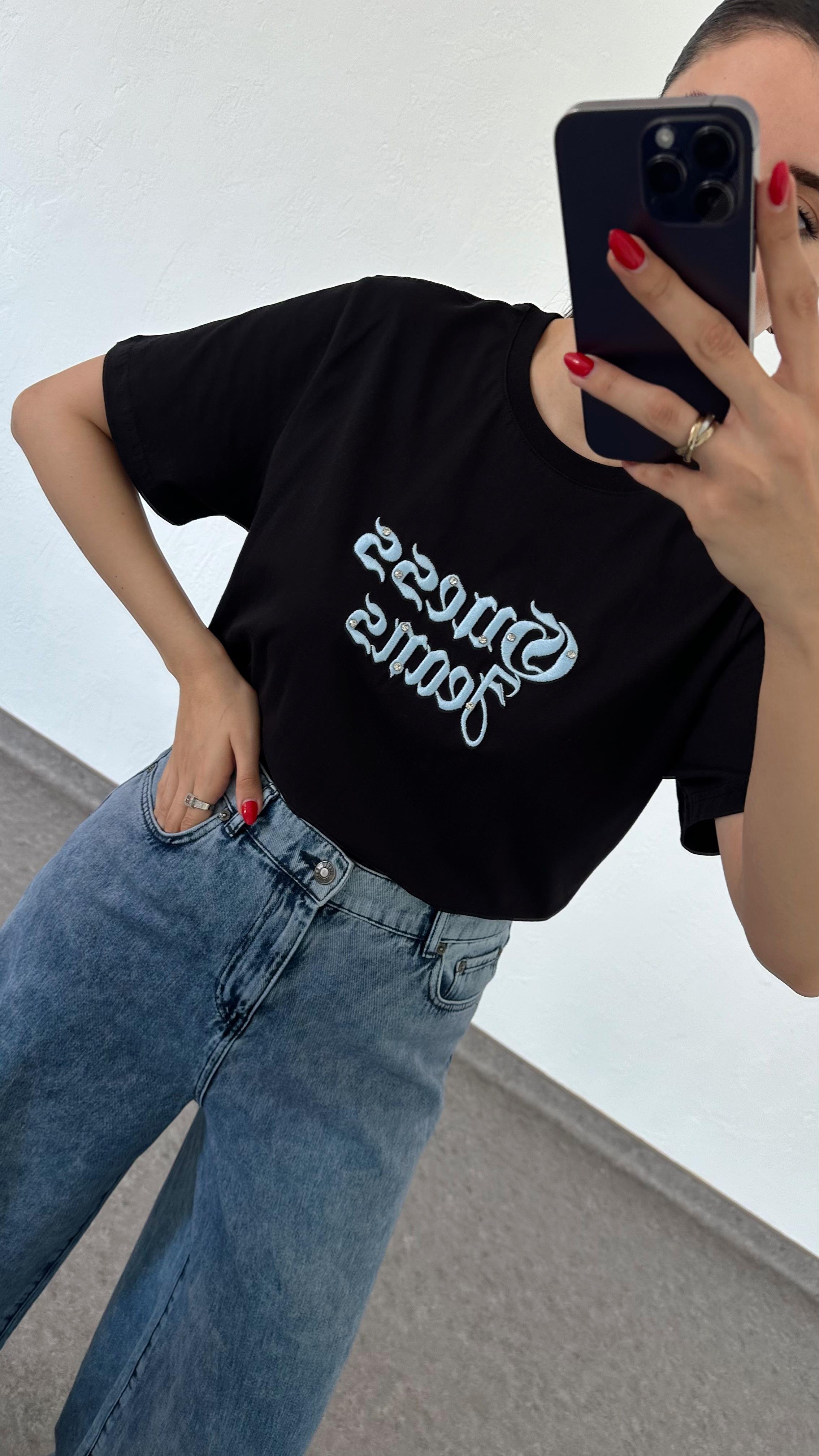 Gue Siyah Tshirt