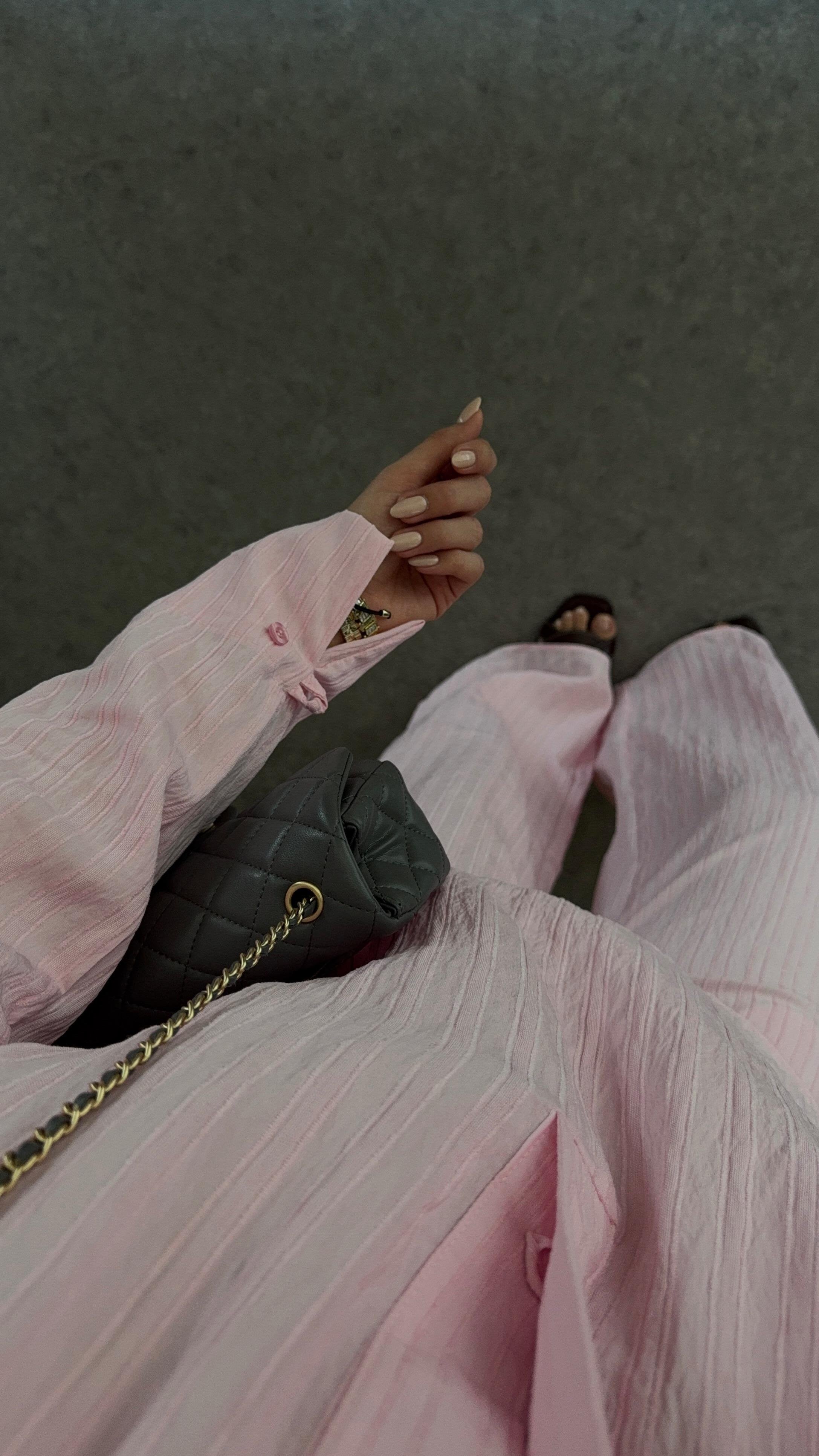 Günlük Rahat Pembe Takım