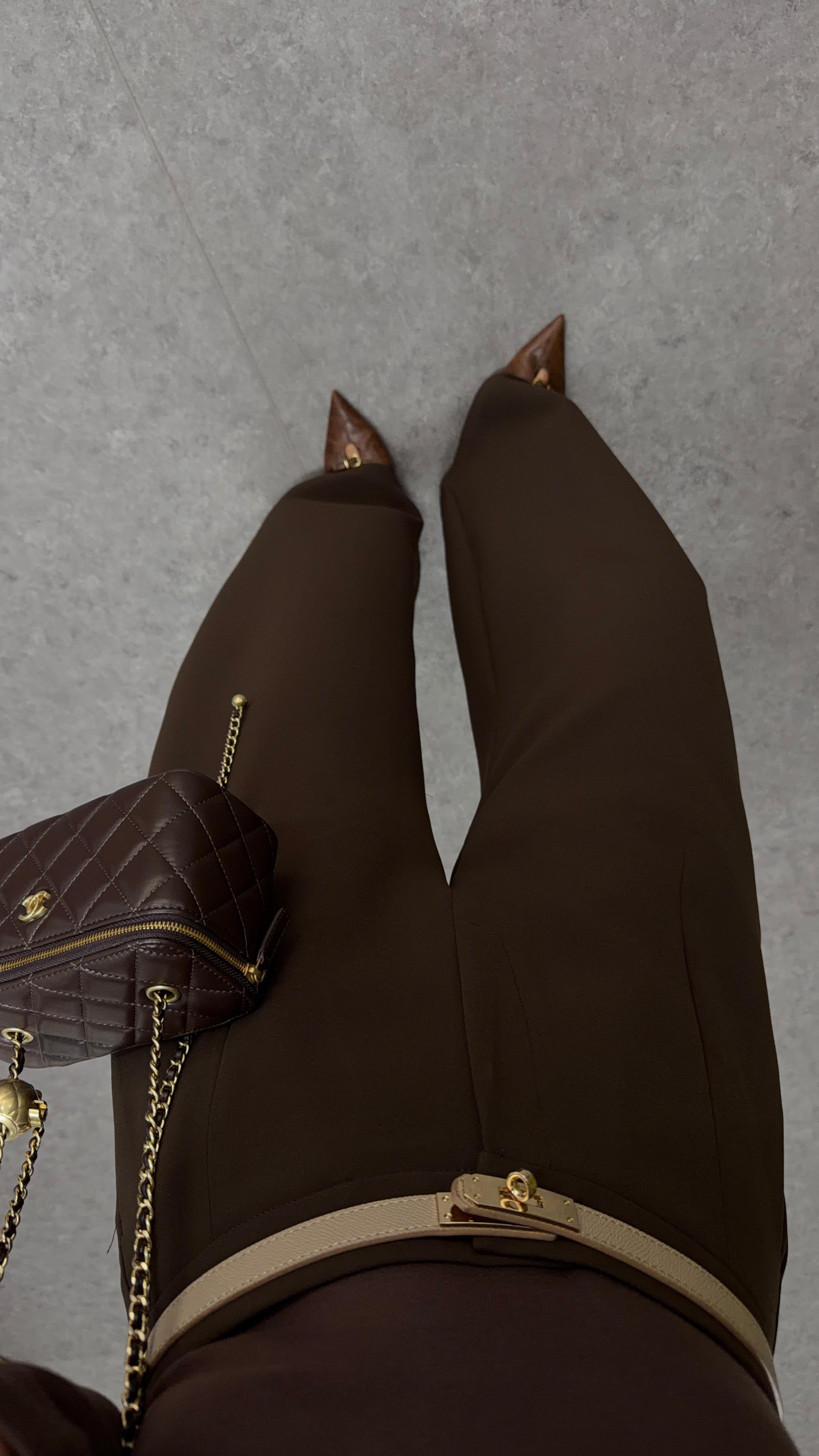 Kahve Balon Pantolon