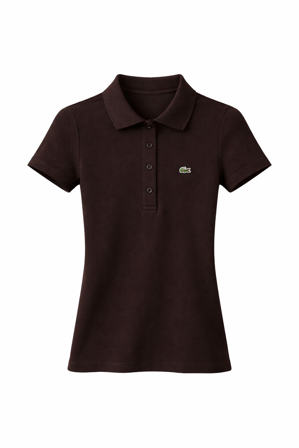 Kahverengi Polo Yaka Kaşkorse Tshirt