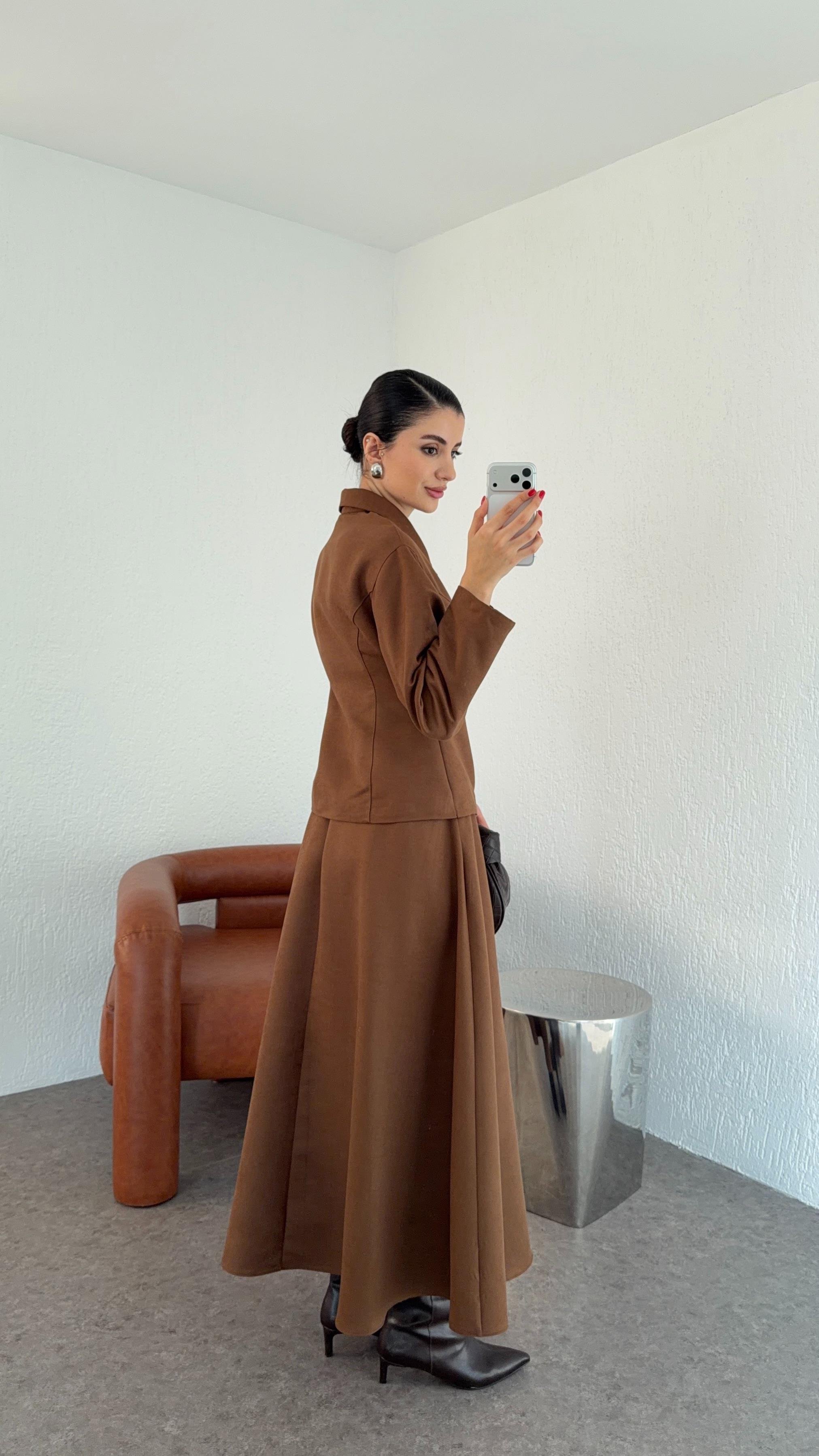 Kancalı Süet Takım