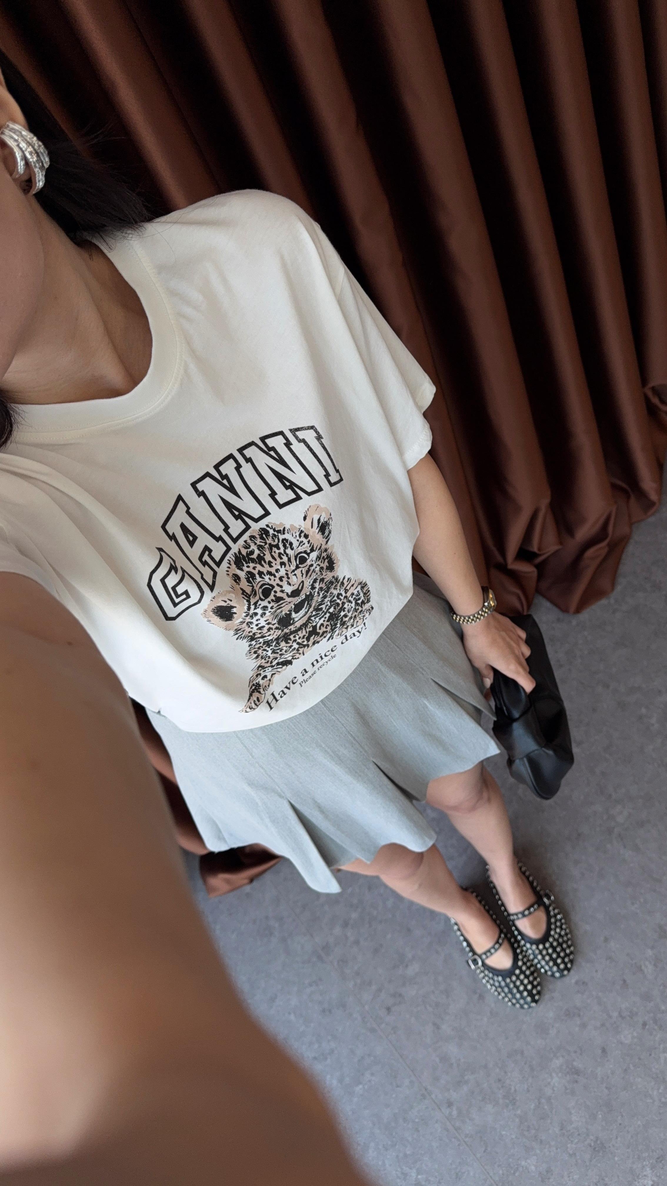 Kaplan Baskılı Tshirt