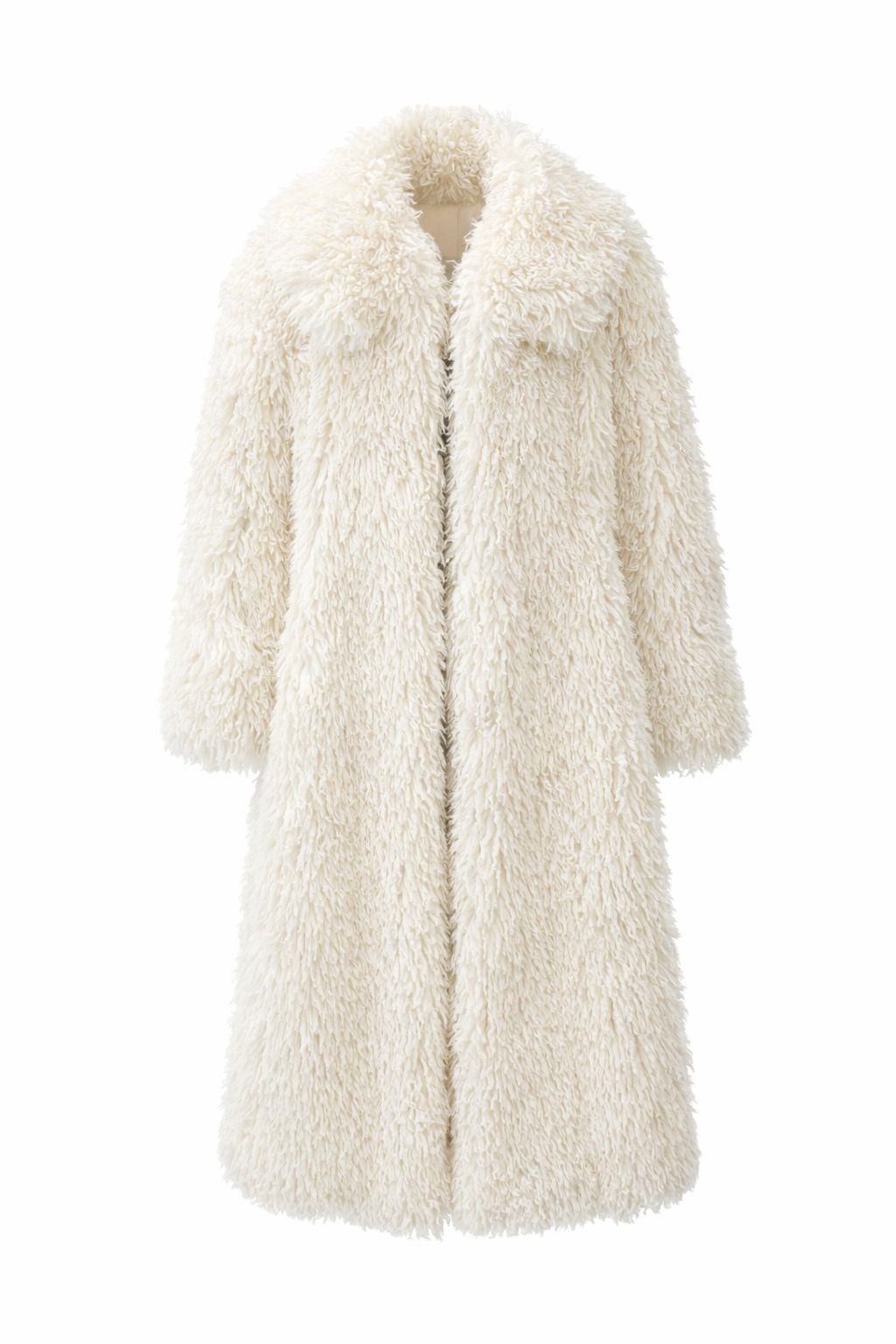 Kıvırcık Tüylü Maxi Kürk