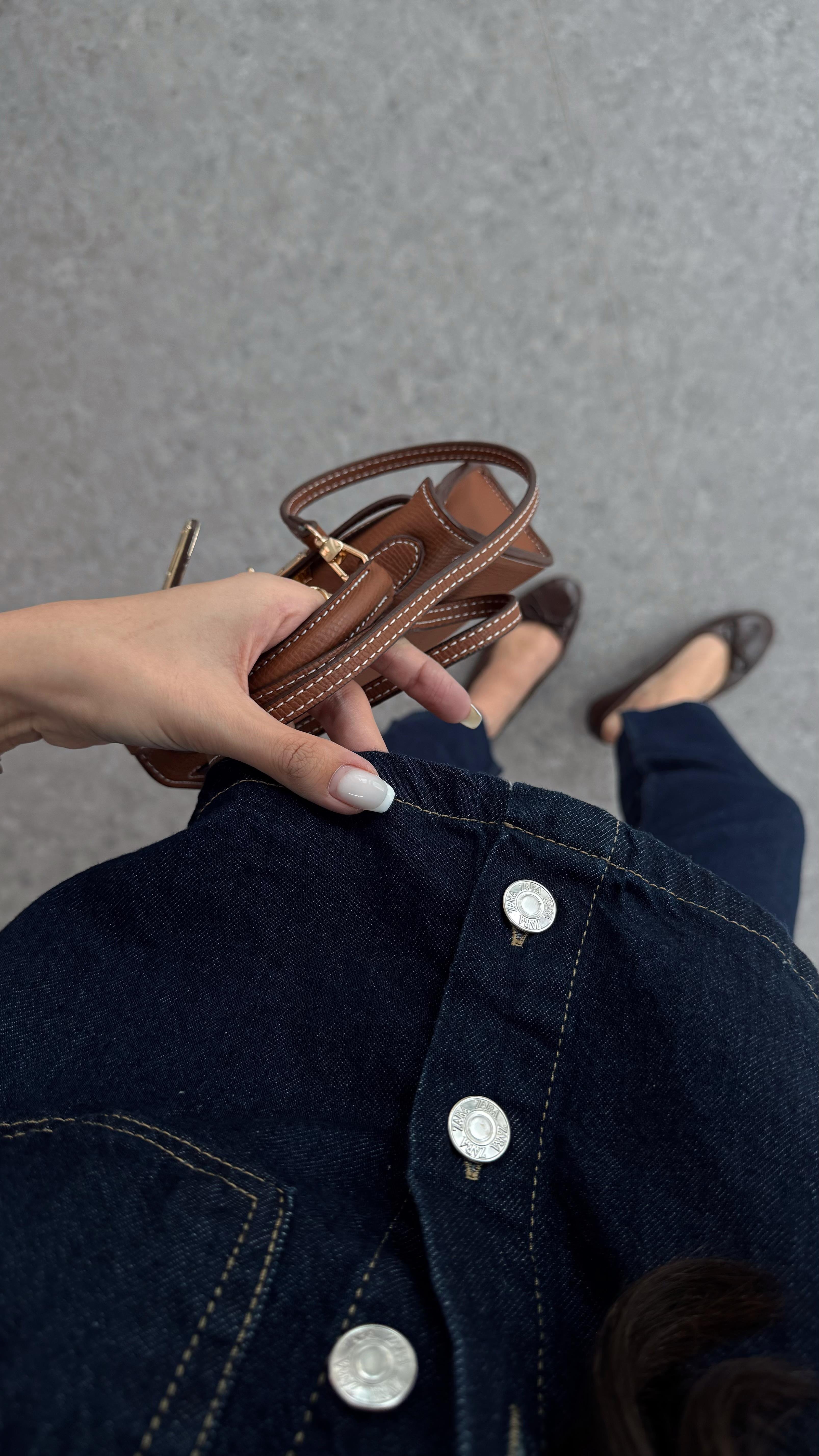 Koyu Denim Ceket