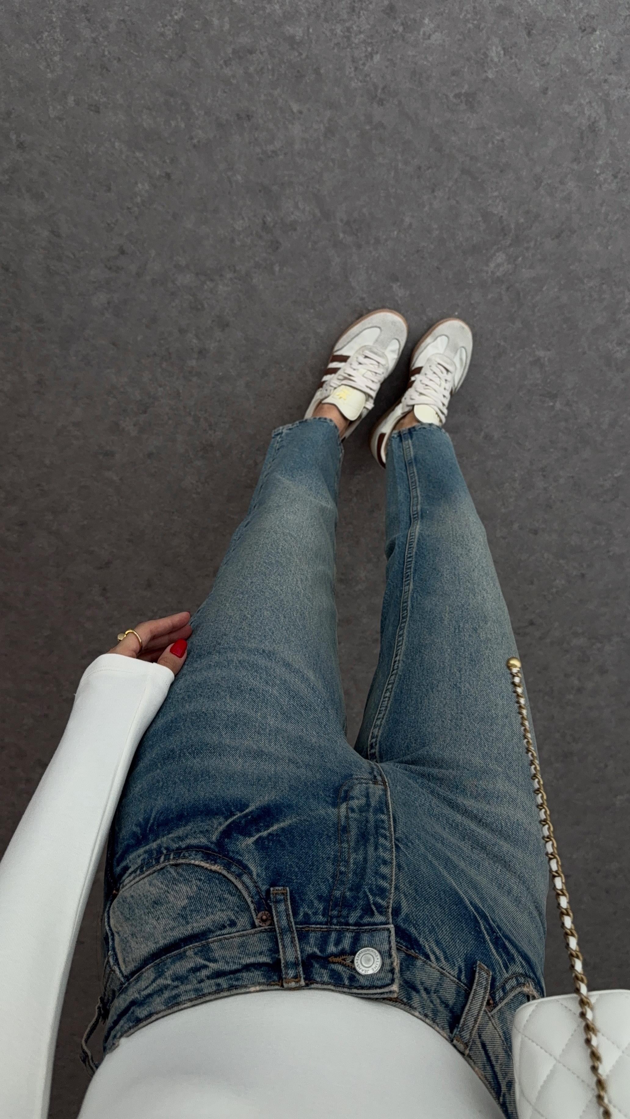 Koyu Mom Jean