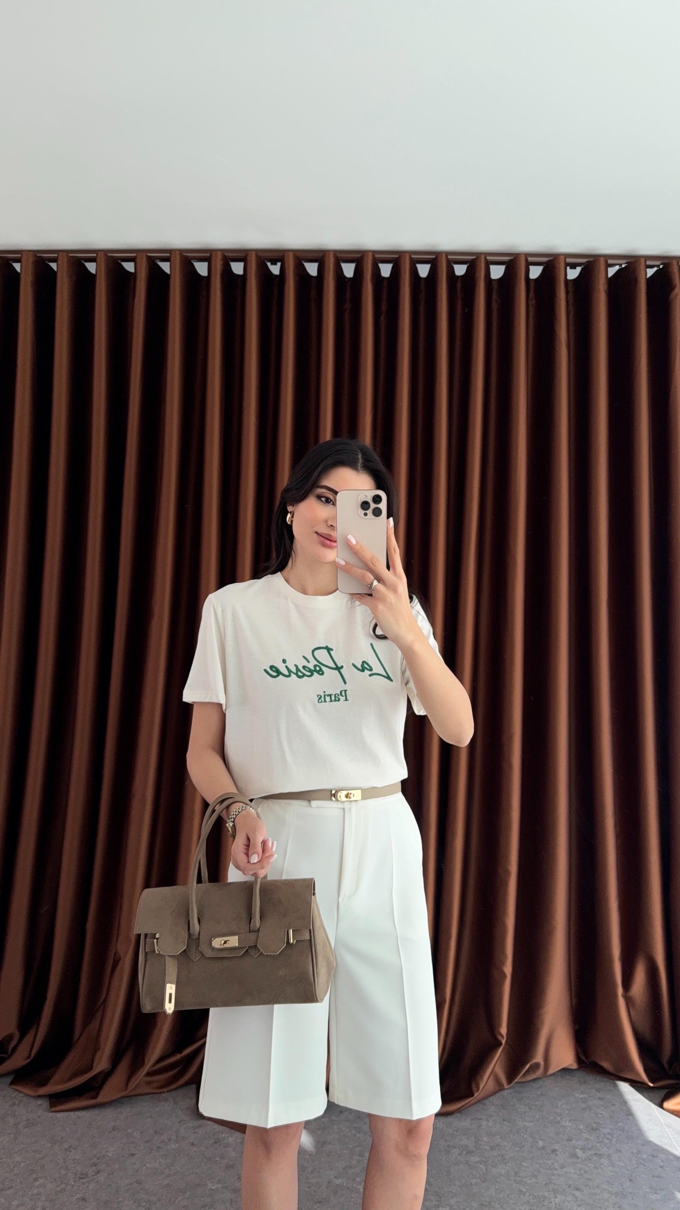 La Poesie Beyaz Tshirt