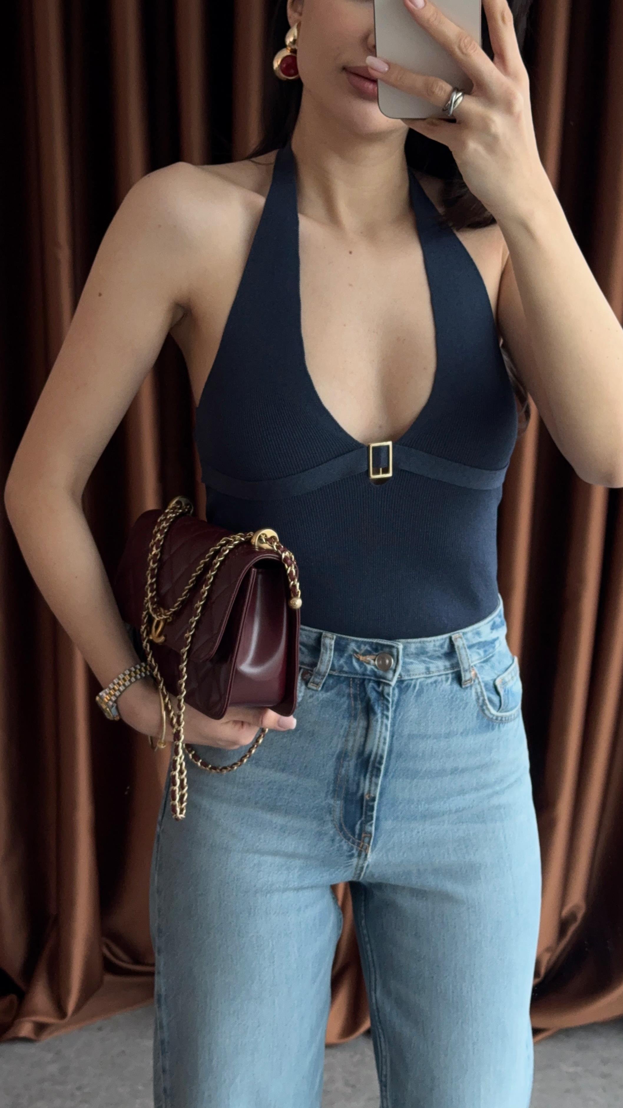 Lacivert Çelik Triko