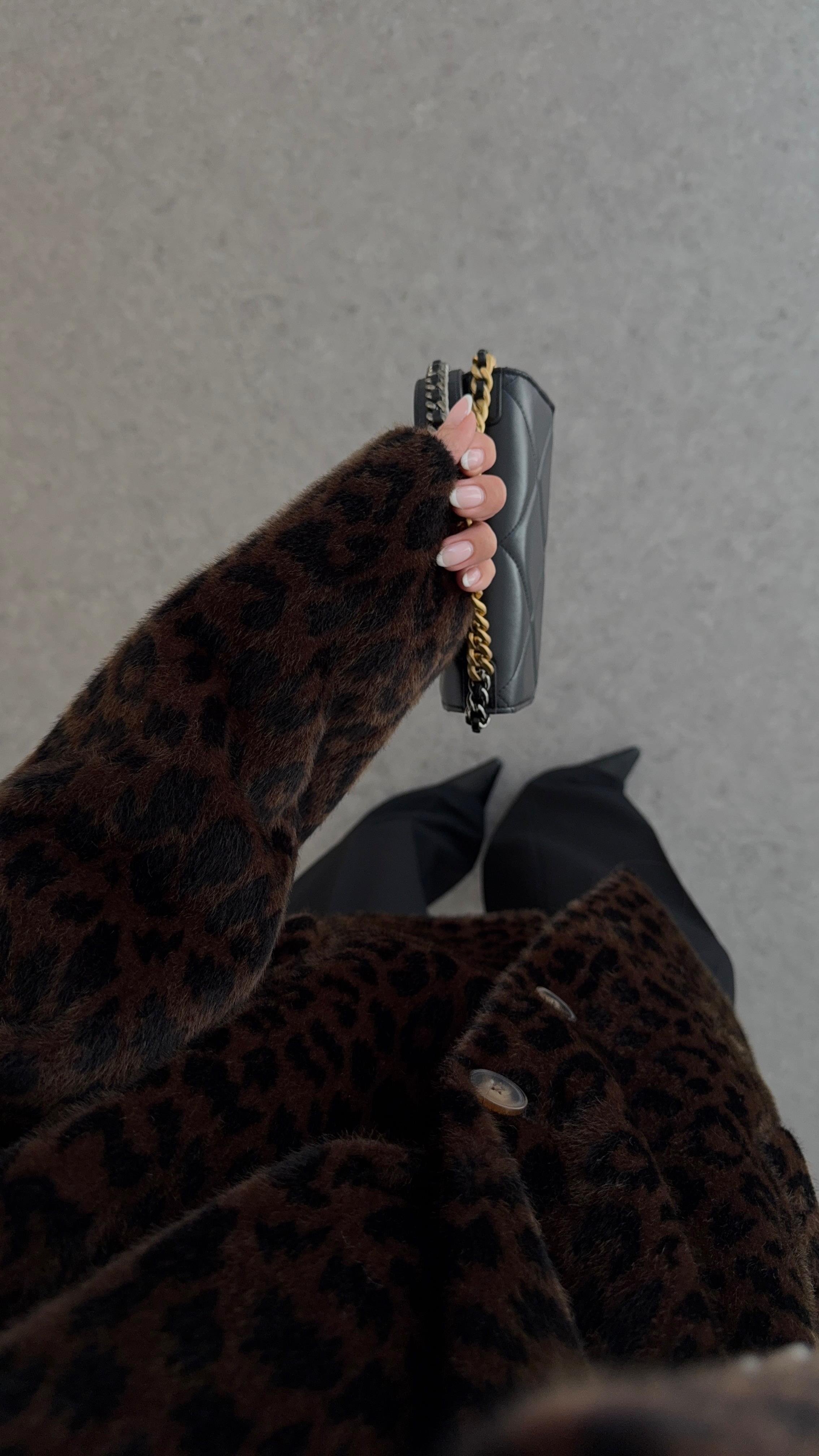Leopar Ceket Kaban