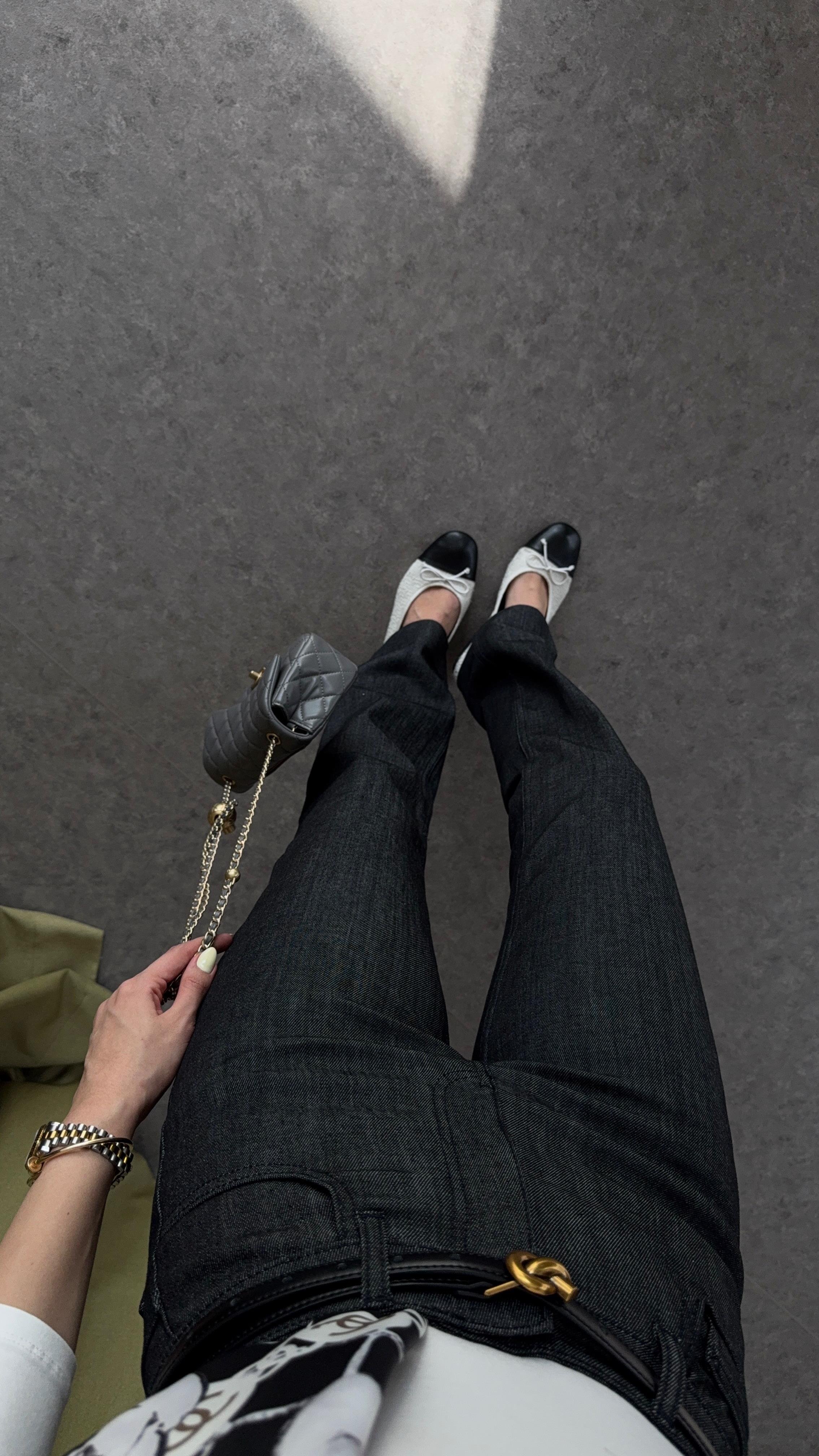 Likralı Düz Kesim Antrasit Jean