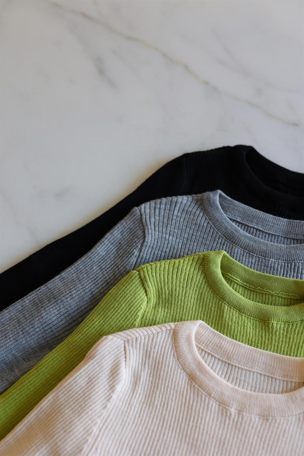 Lime Basic Triko