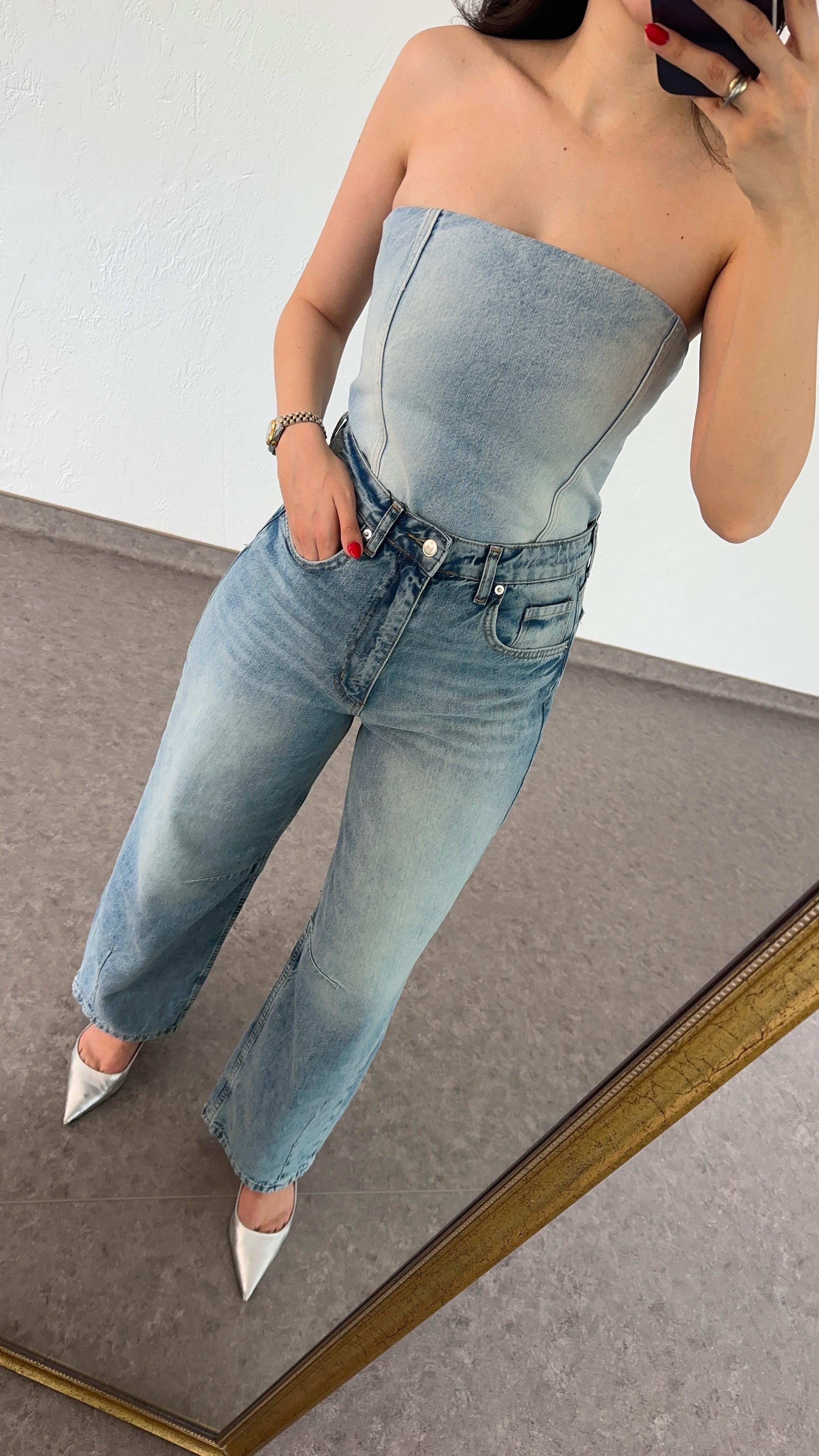Mavi Baggy Jean