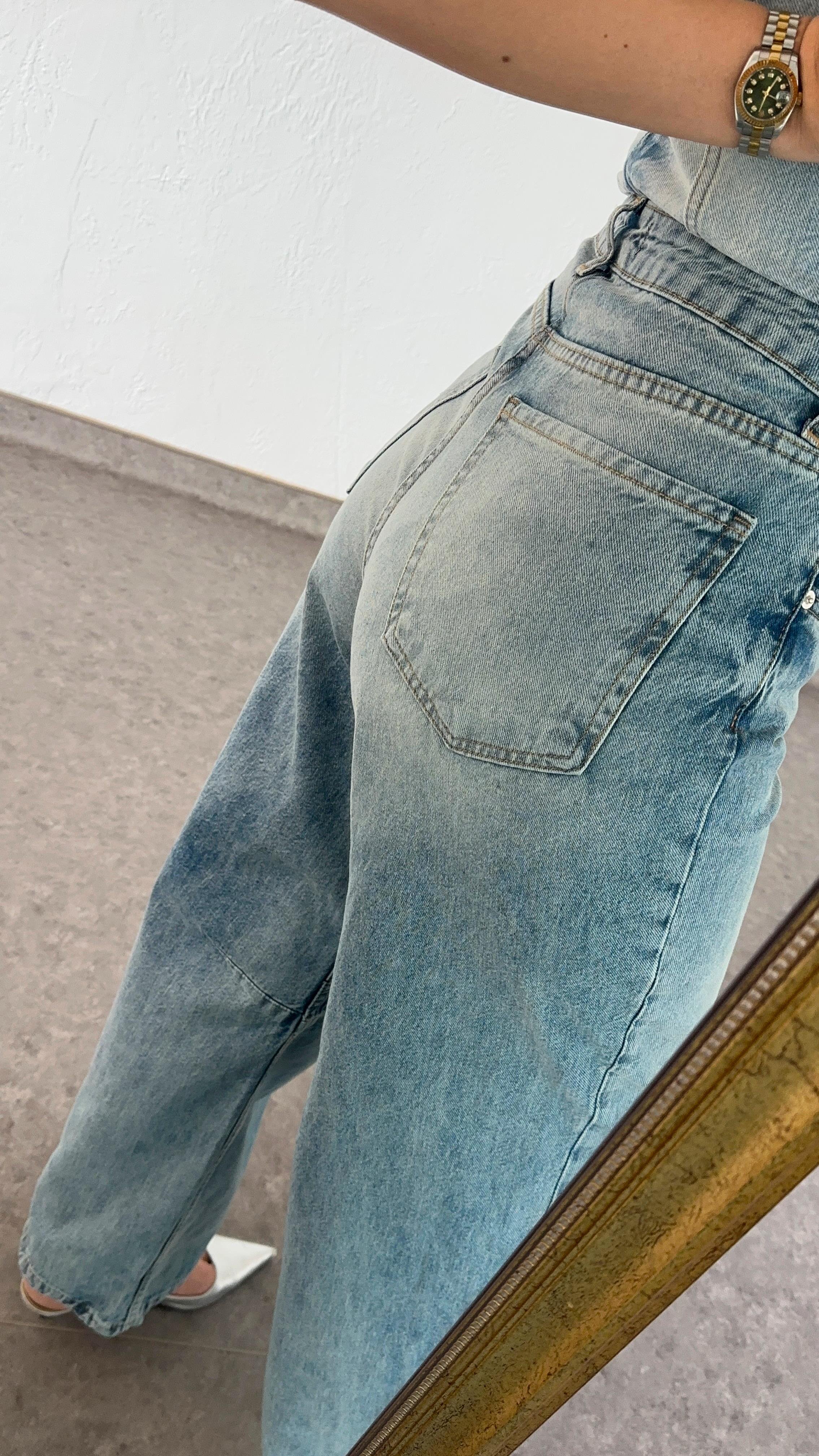 Mavi Baggy Jean