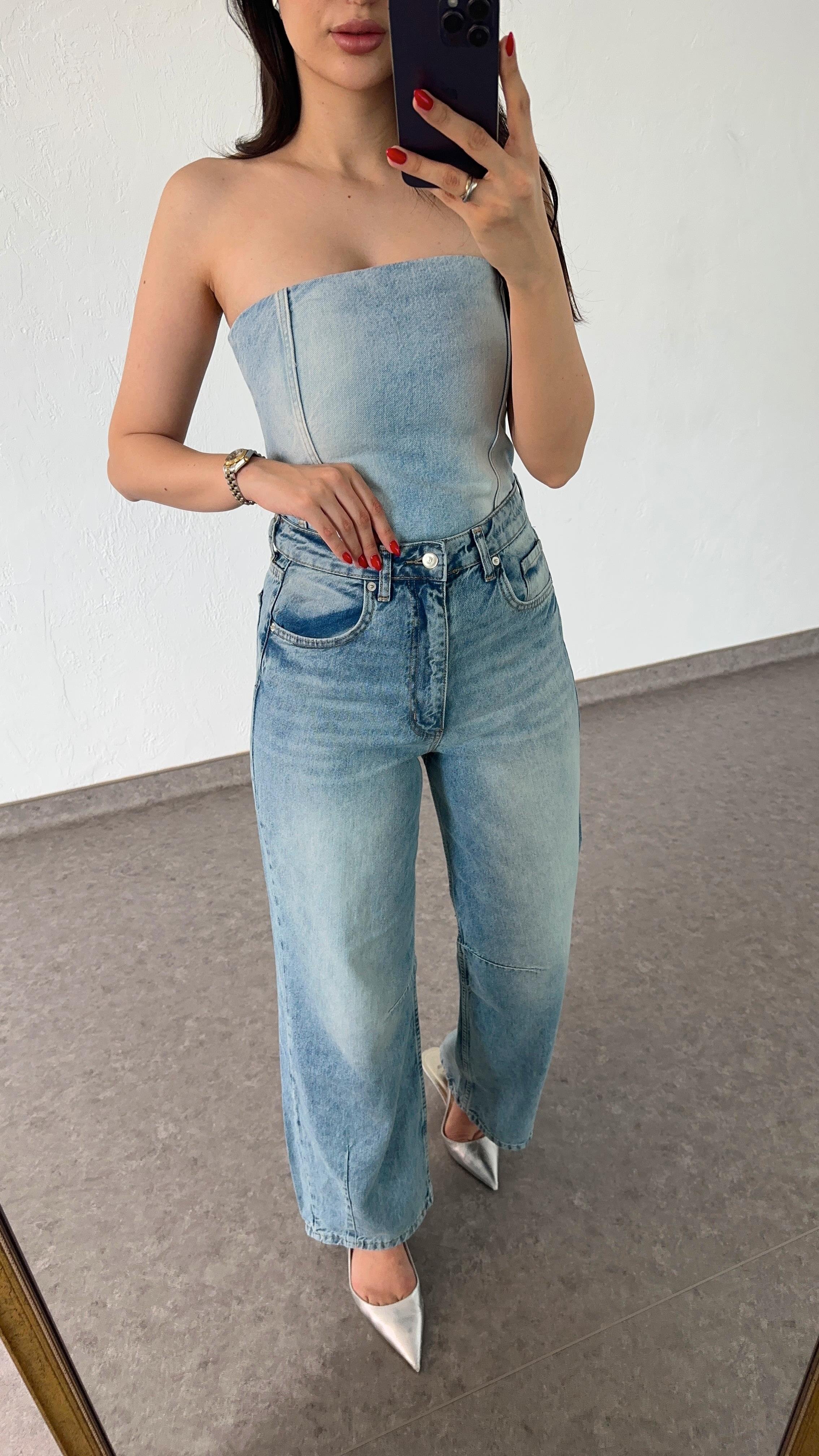 Mavi Baggy Jean